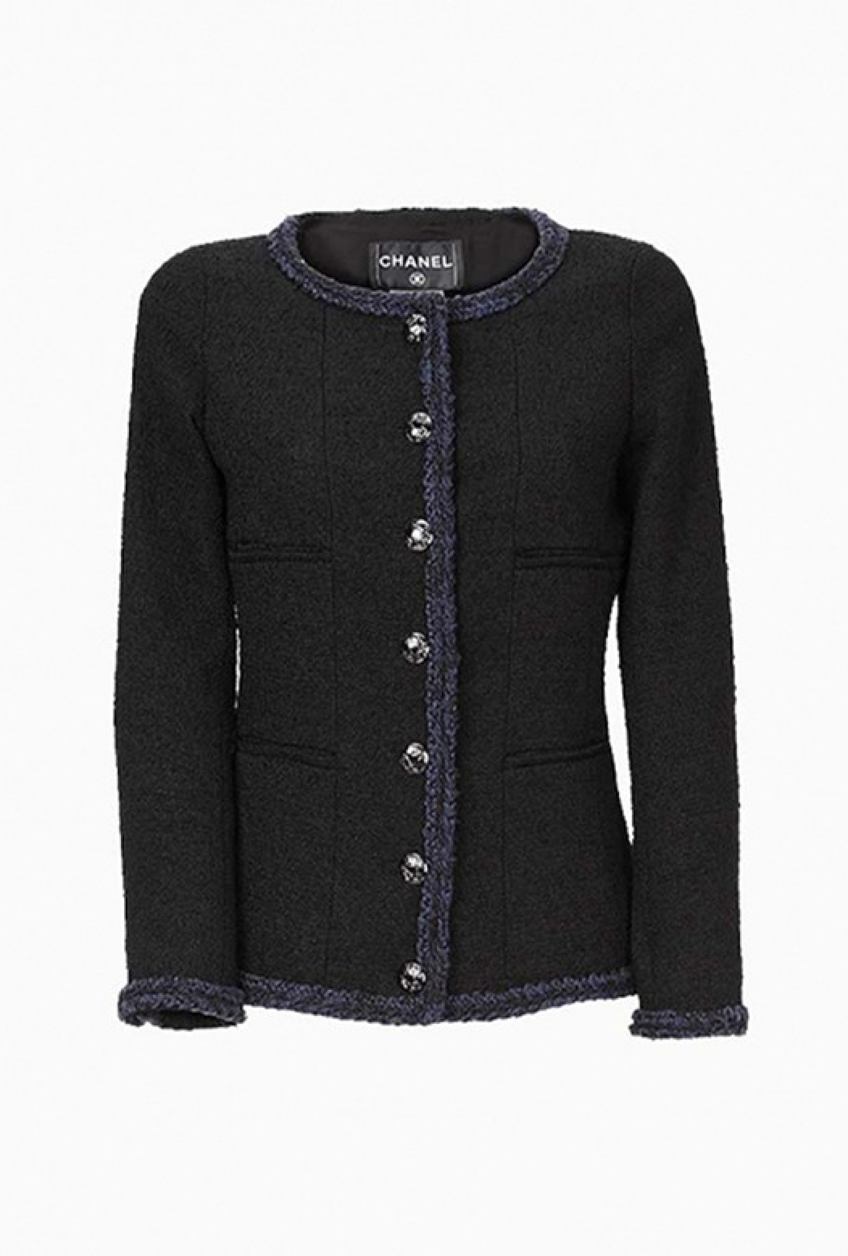 Veste Tweed Noire