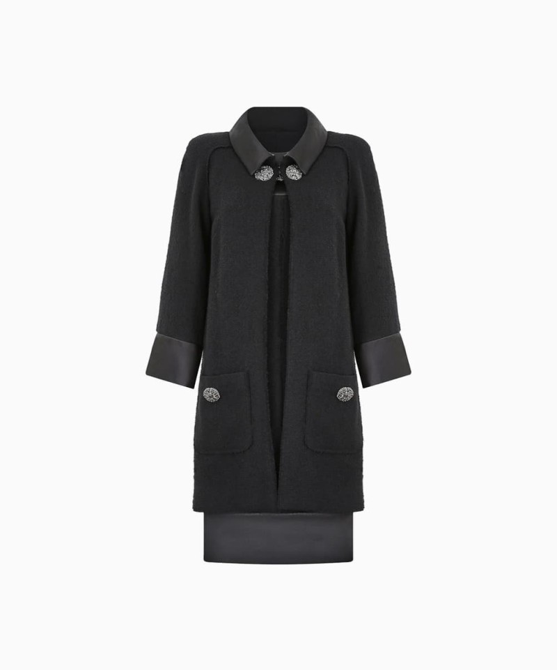 Manteau Chanel Noir
