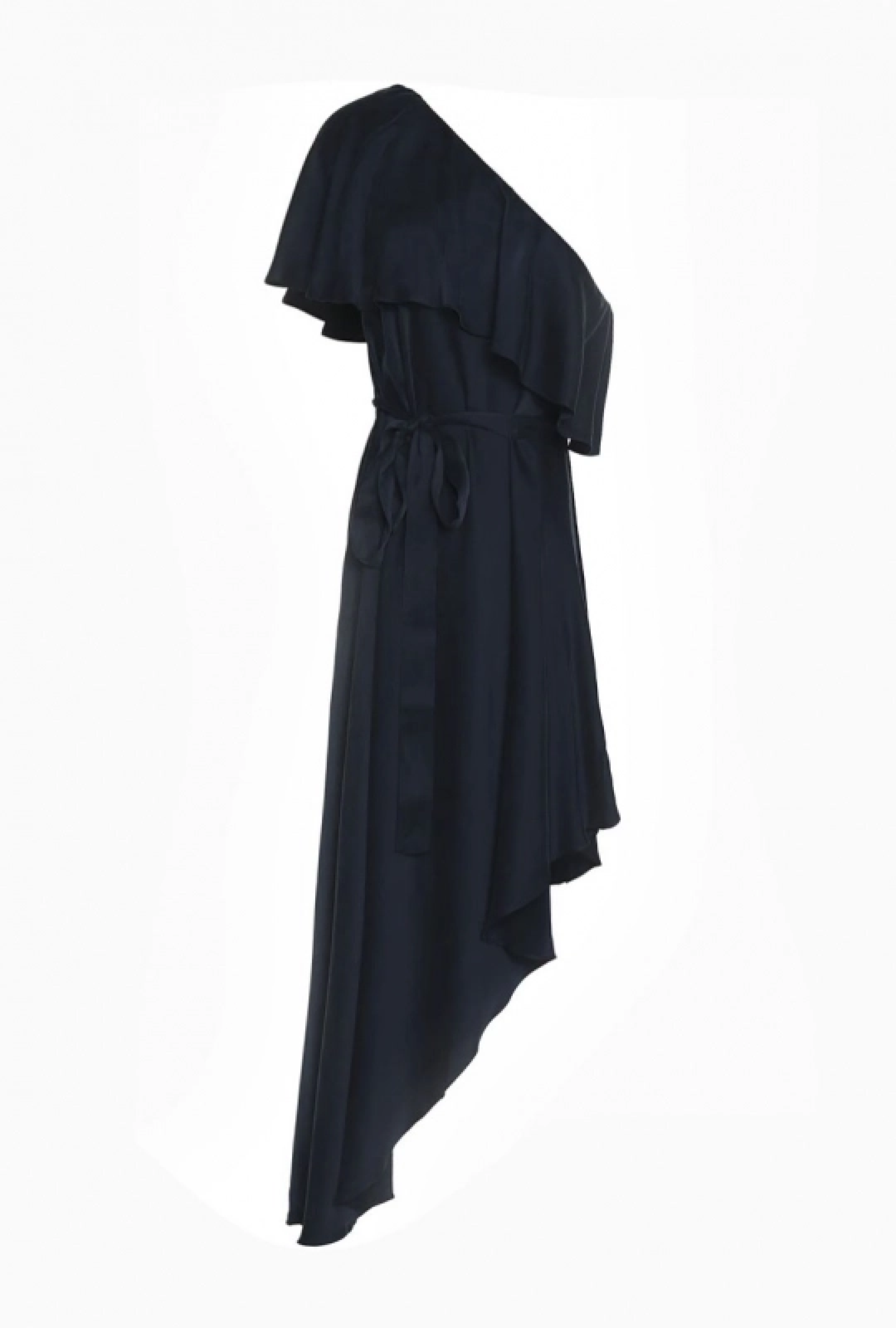 Robe One Shoulder Navy