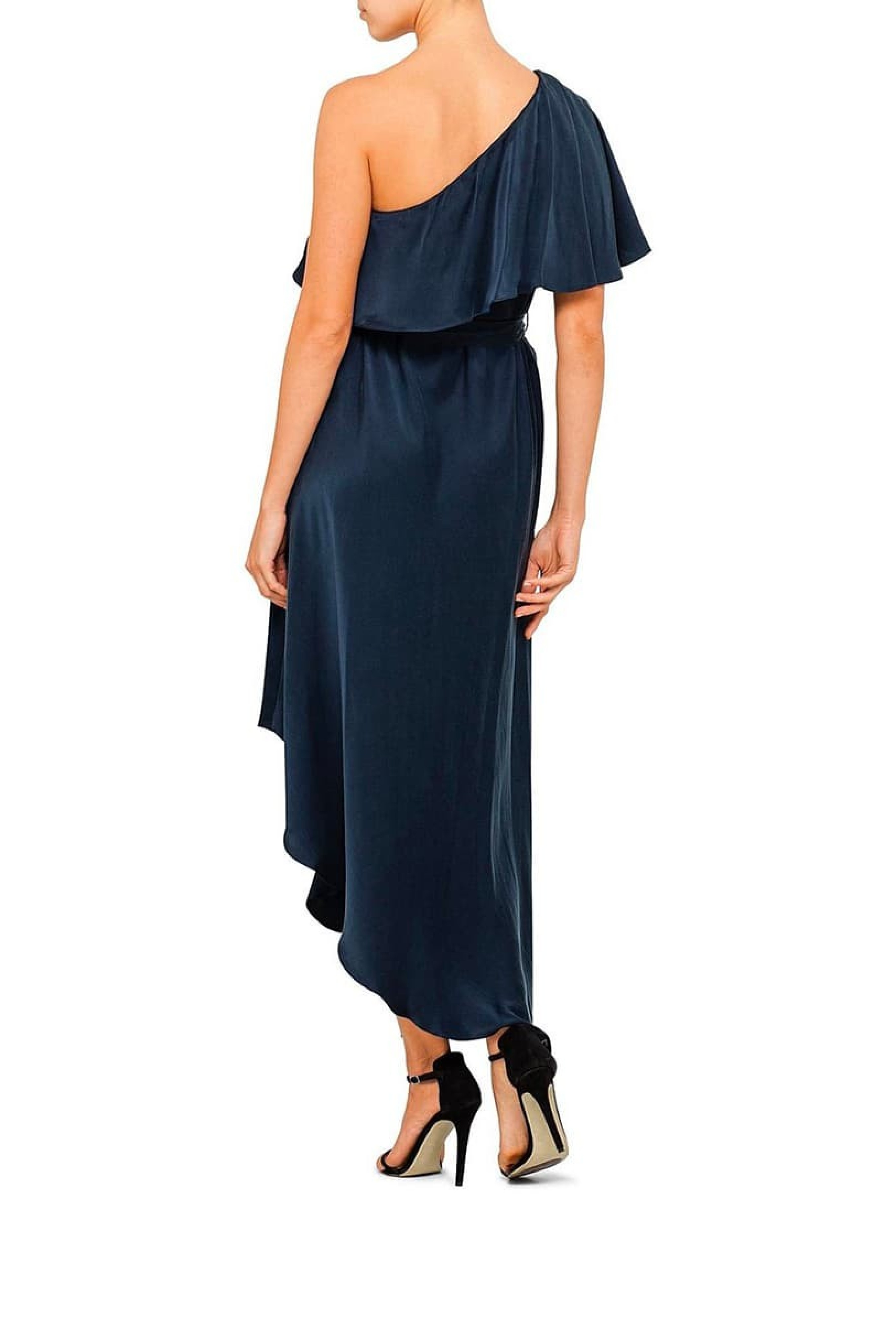 Robe One Shoulder Navy