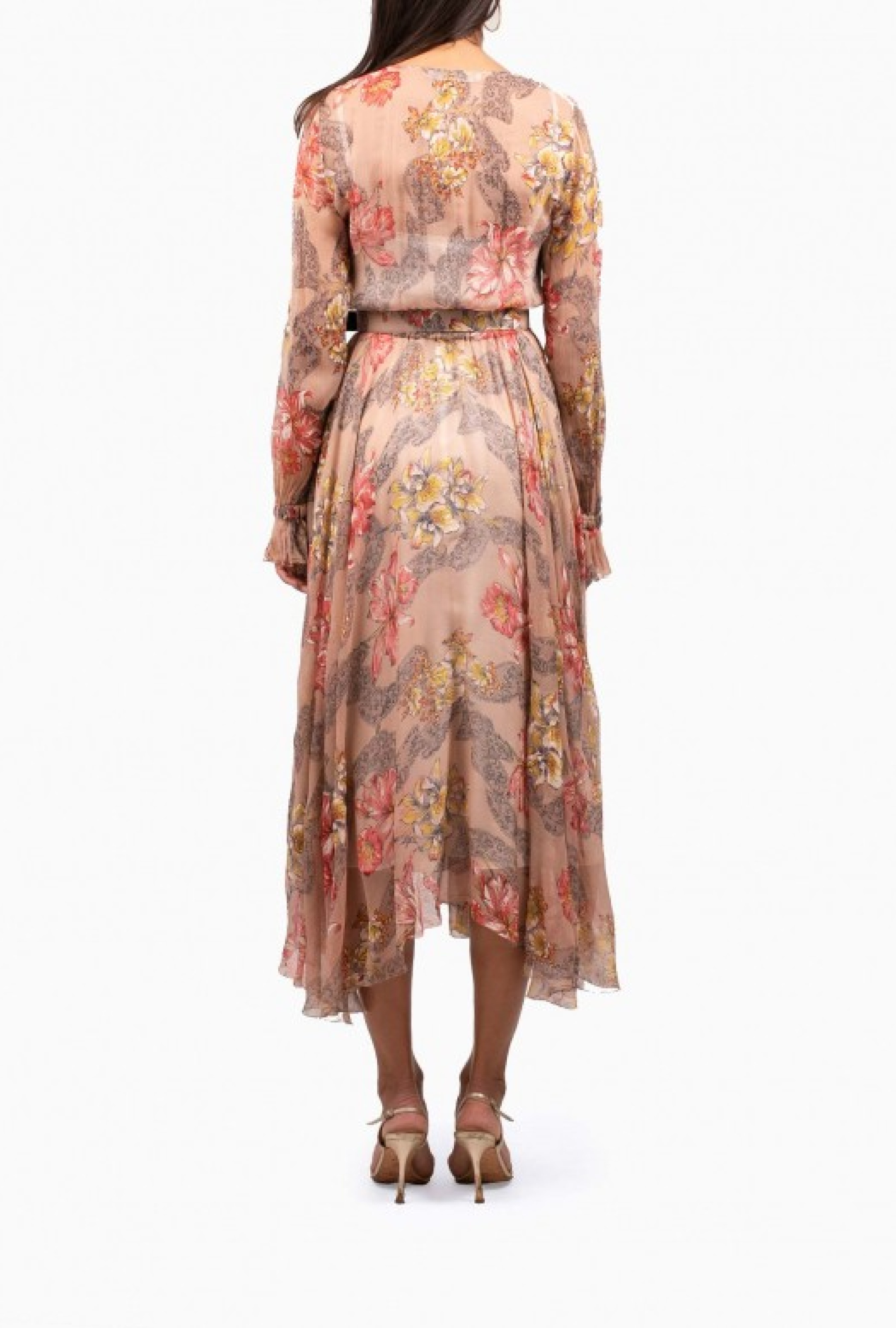 Robe Floral Ruffled