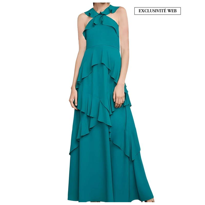 Robe BCBG Audrianna Turquoise-Exclusivité web