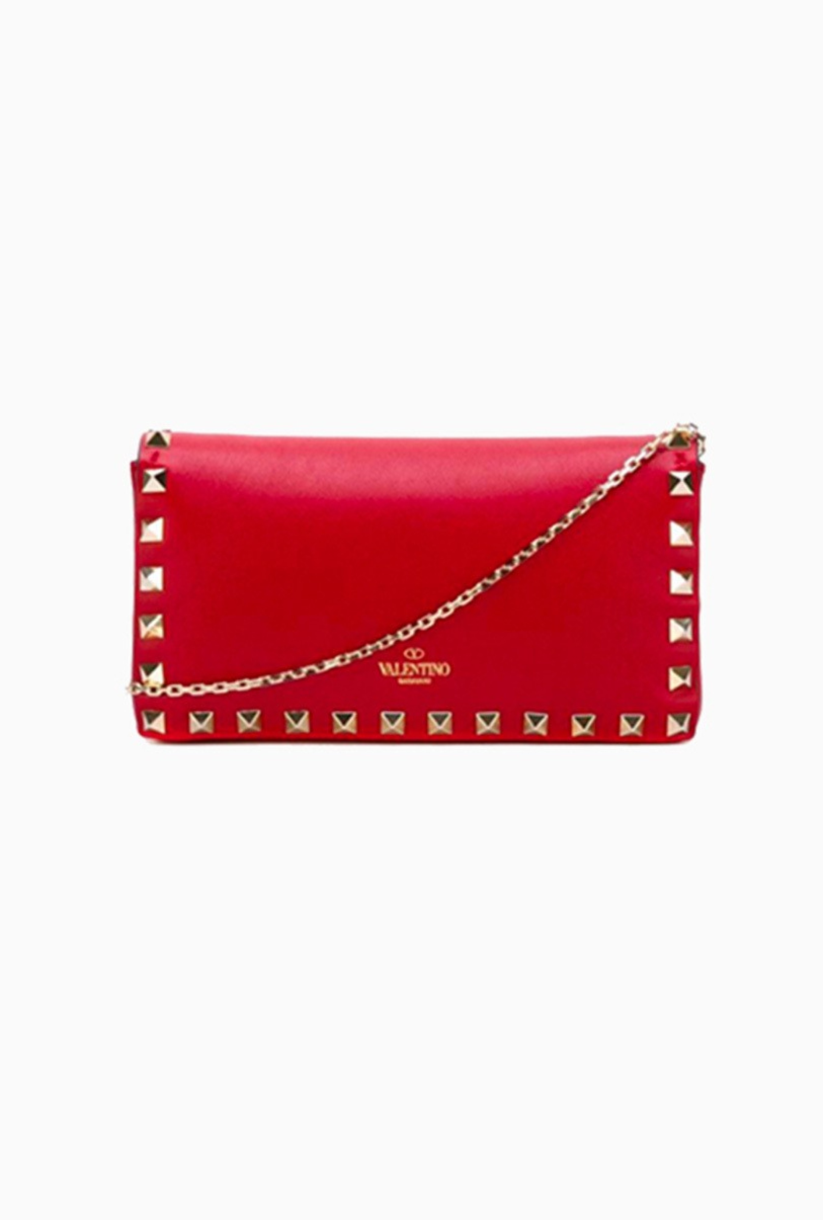 Pochette Rockstud Rouge