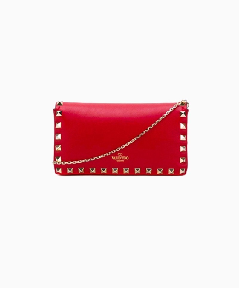 Pochette Valentino Rockstud Rouge