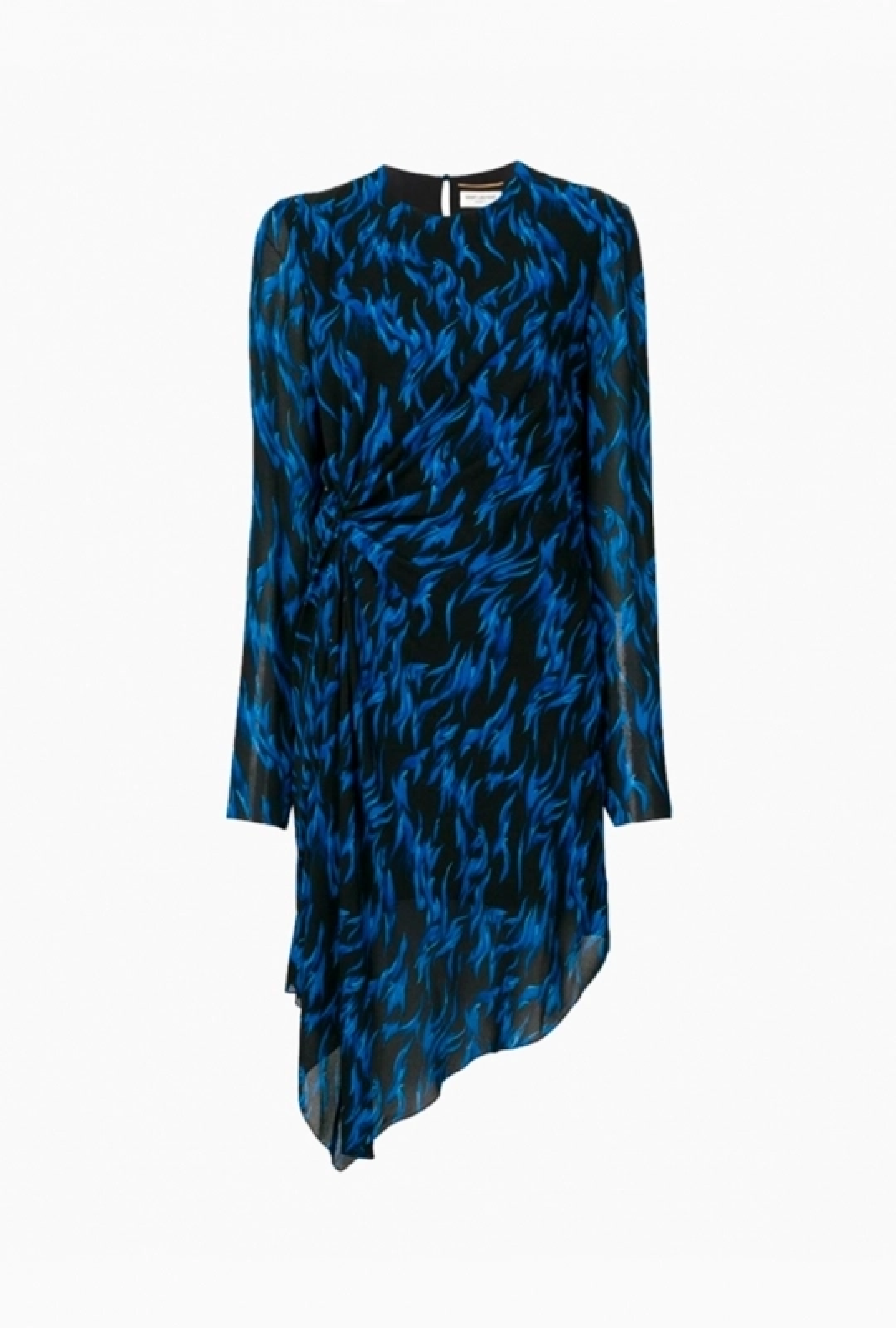 Robe Blue Fauve Print