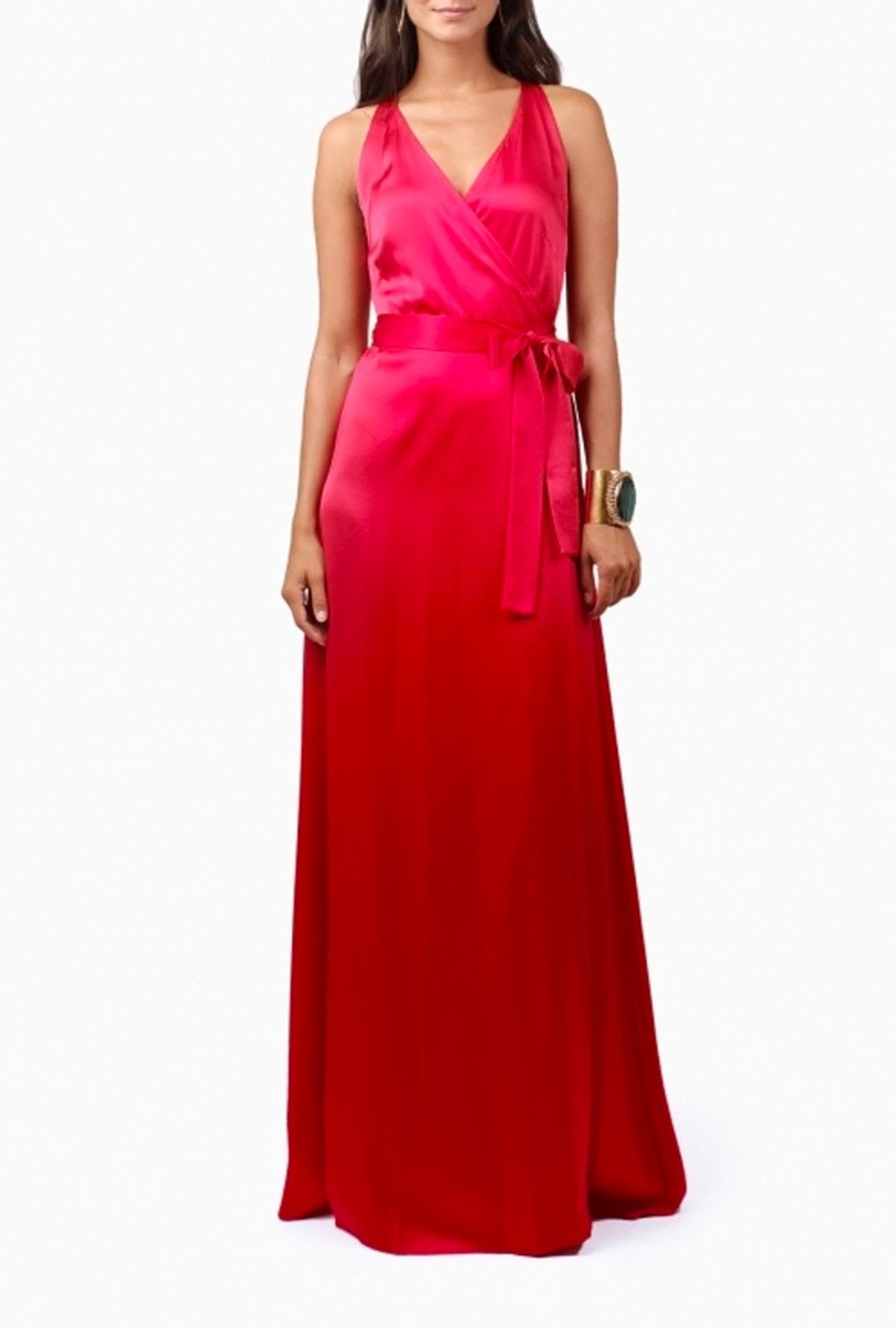 Robe Paola Cherry Wrap-Exclusivité web