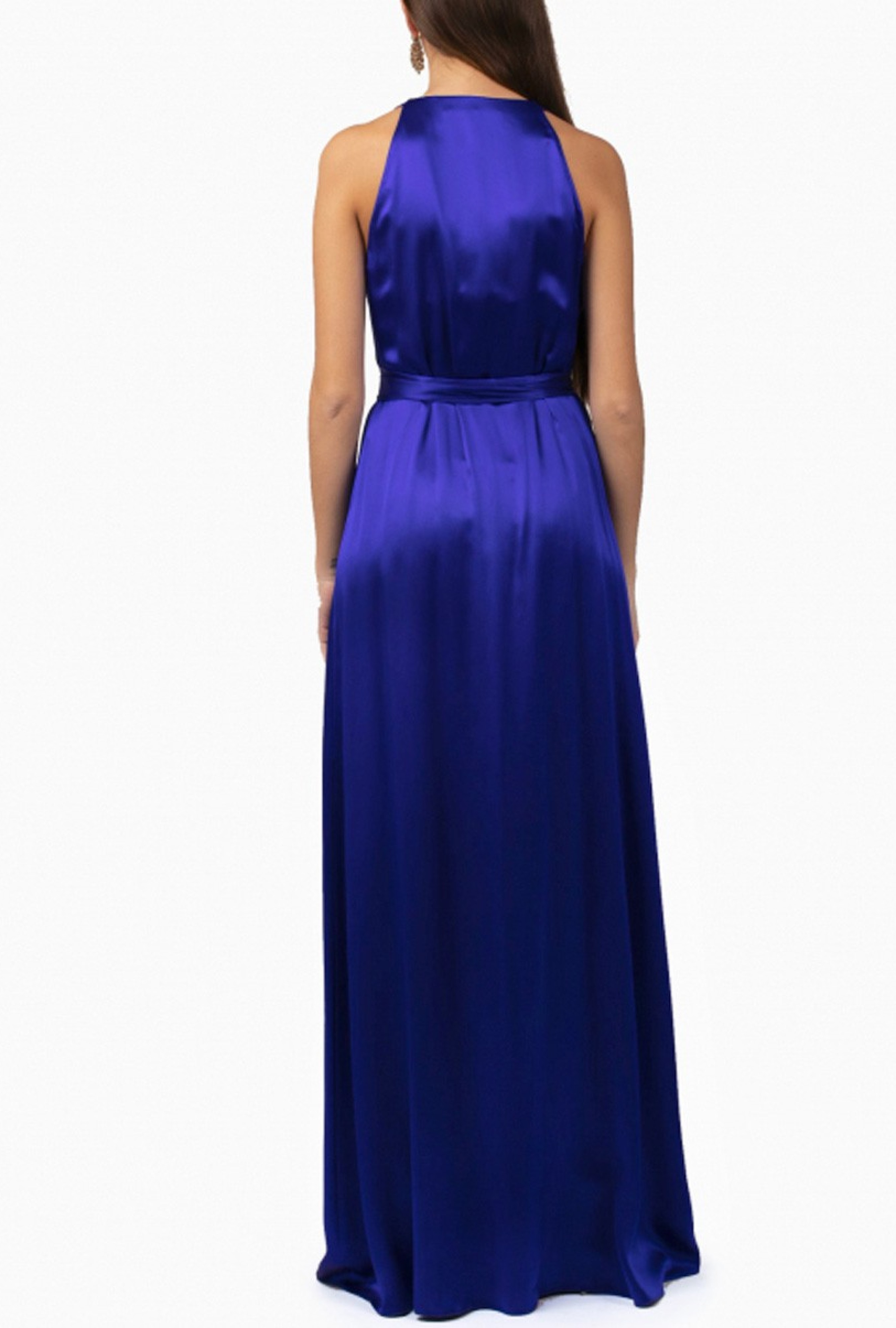 Robe Paola Blue Wrap-Exclusivité web