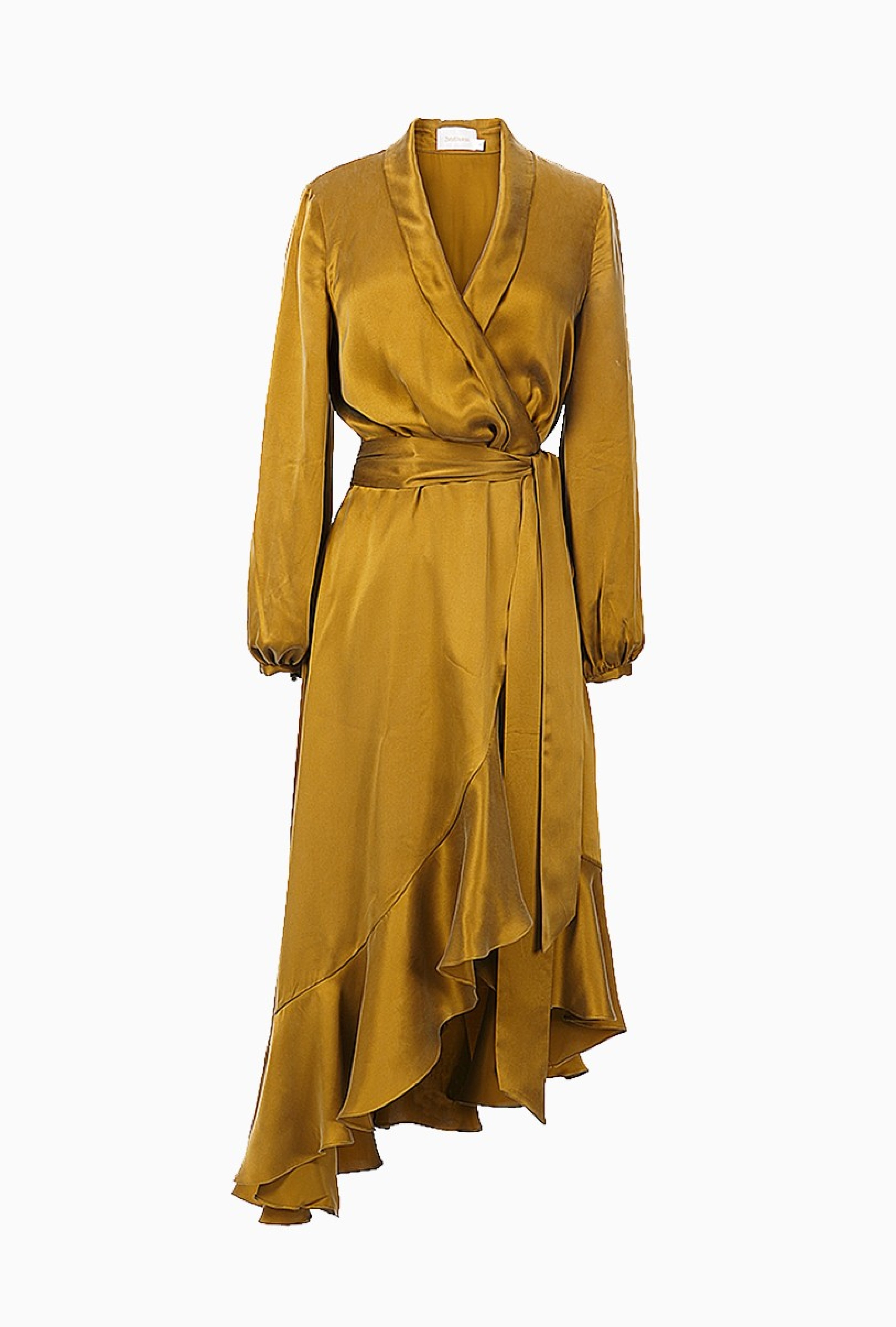 Robe Wrap Flounce Bronze