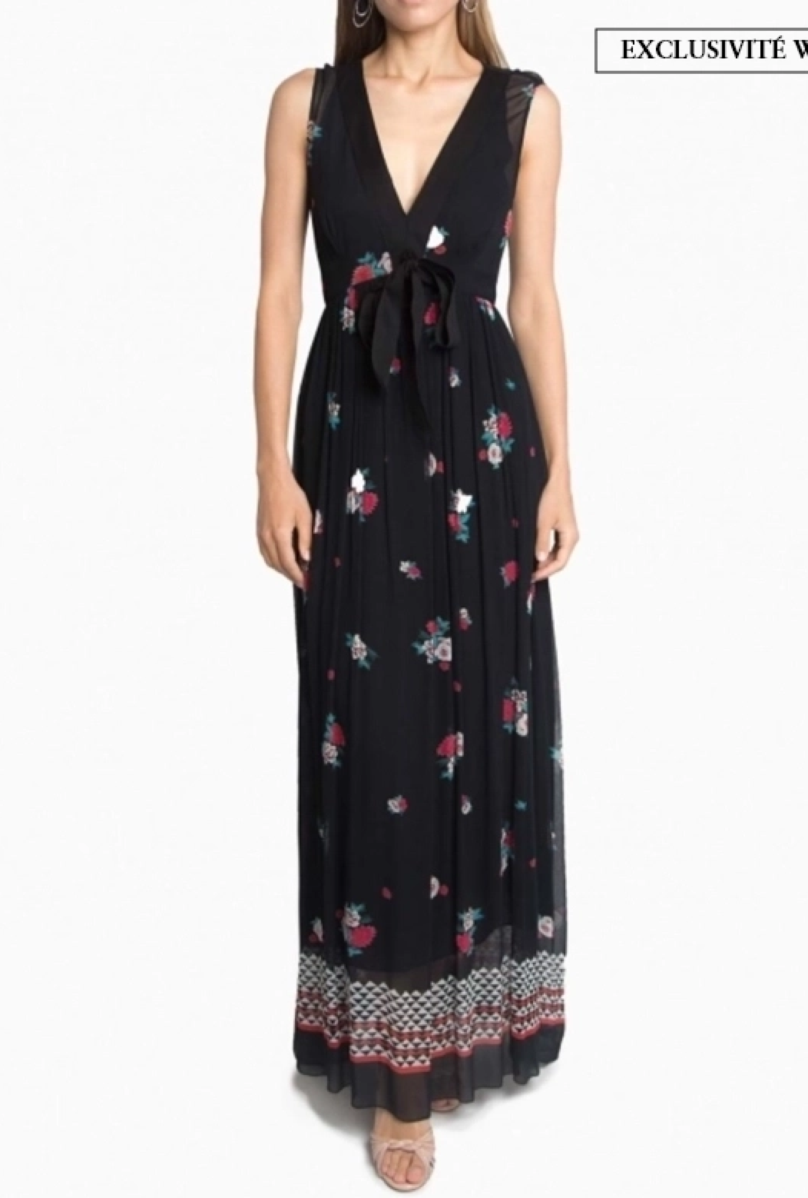 Robe Floral Print