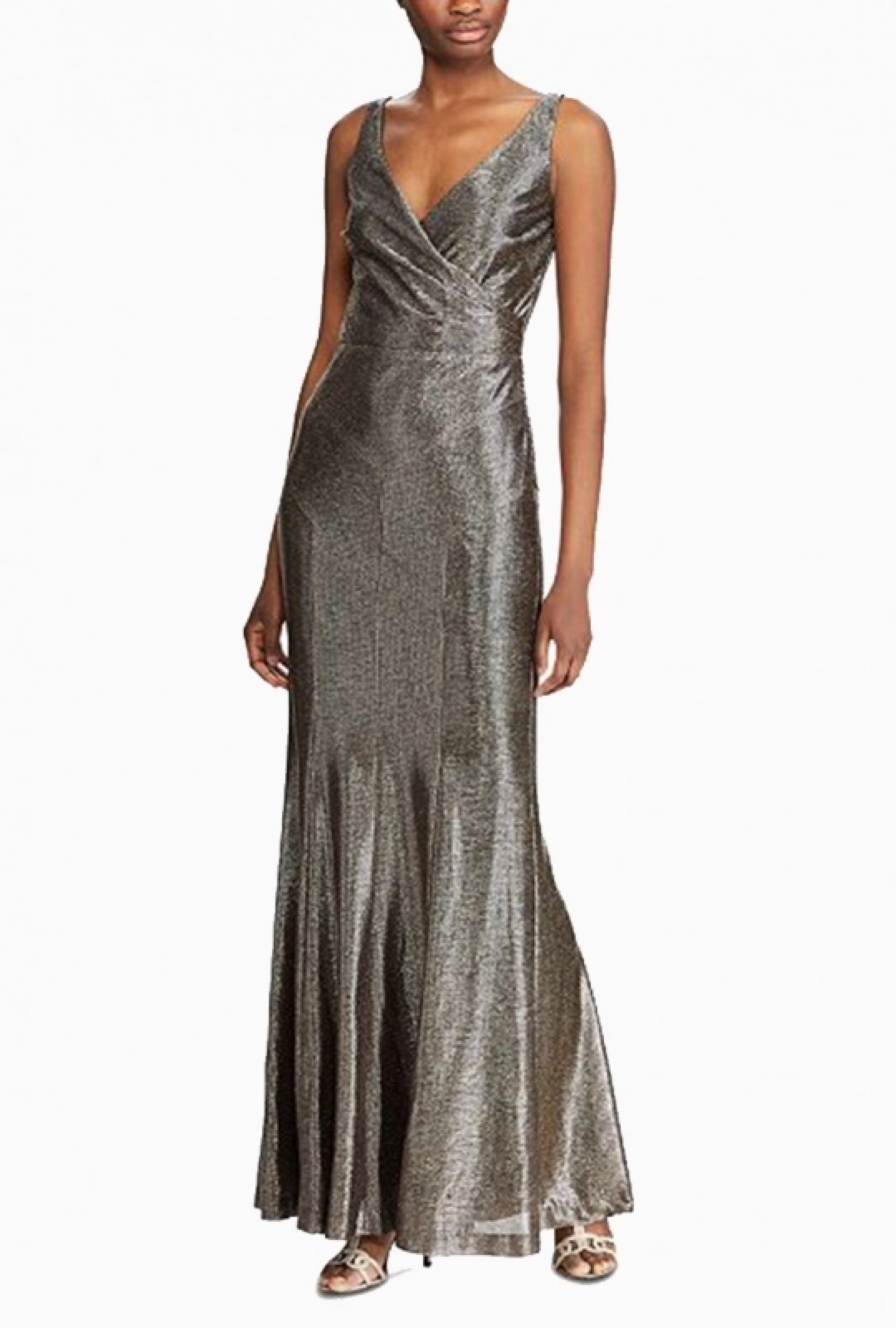 Robe Metallic Sleeveless