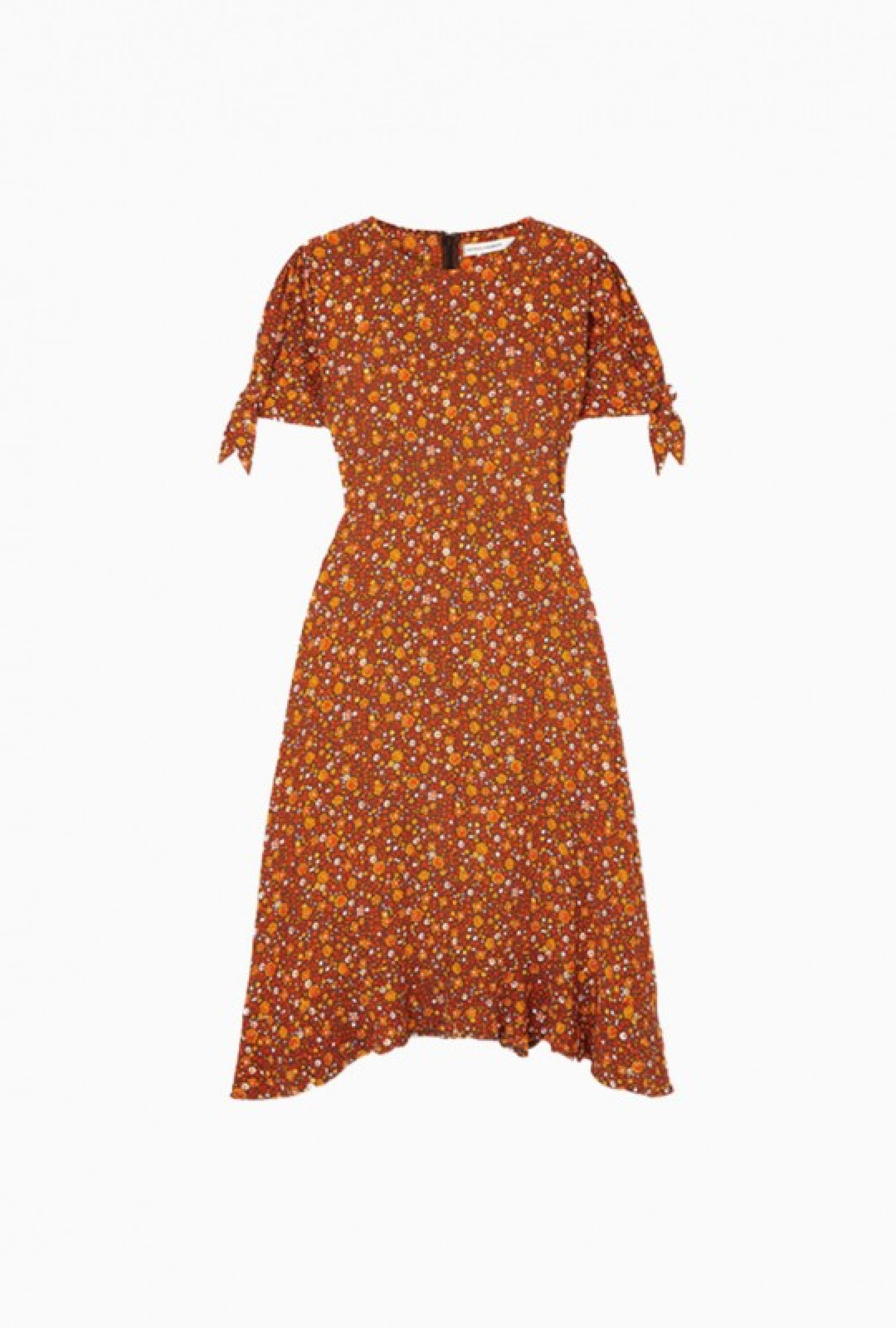 Robe Emilia marron-Exclusivité web