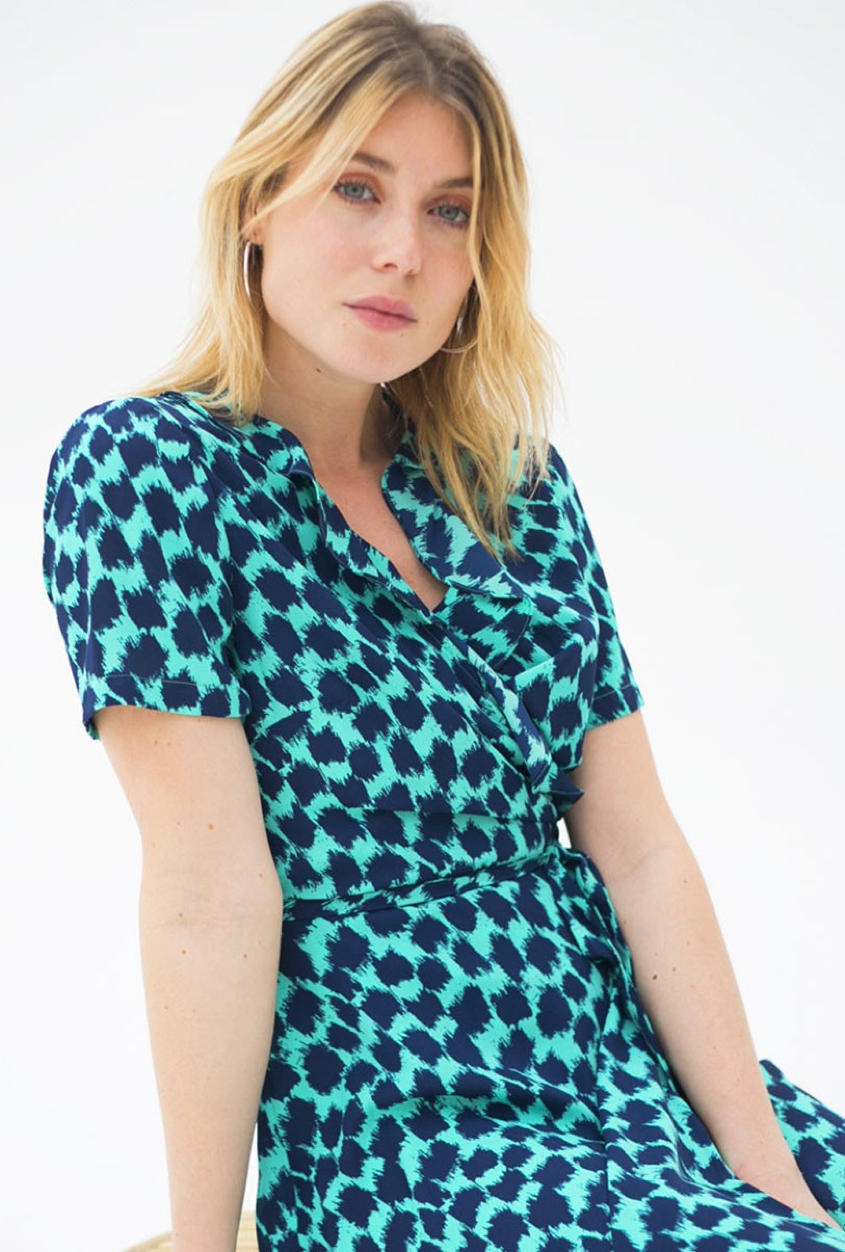 Robe savilla Blue-Exclusivité web