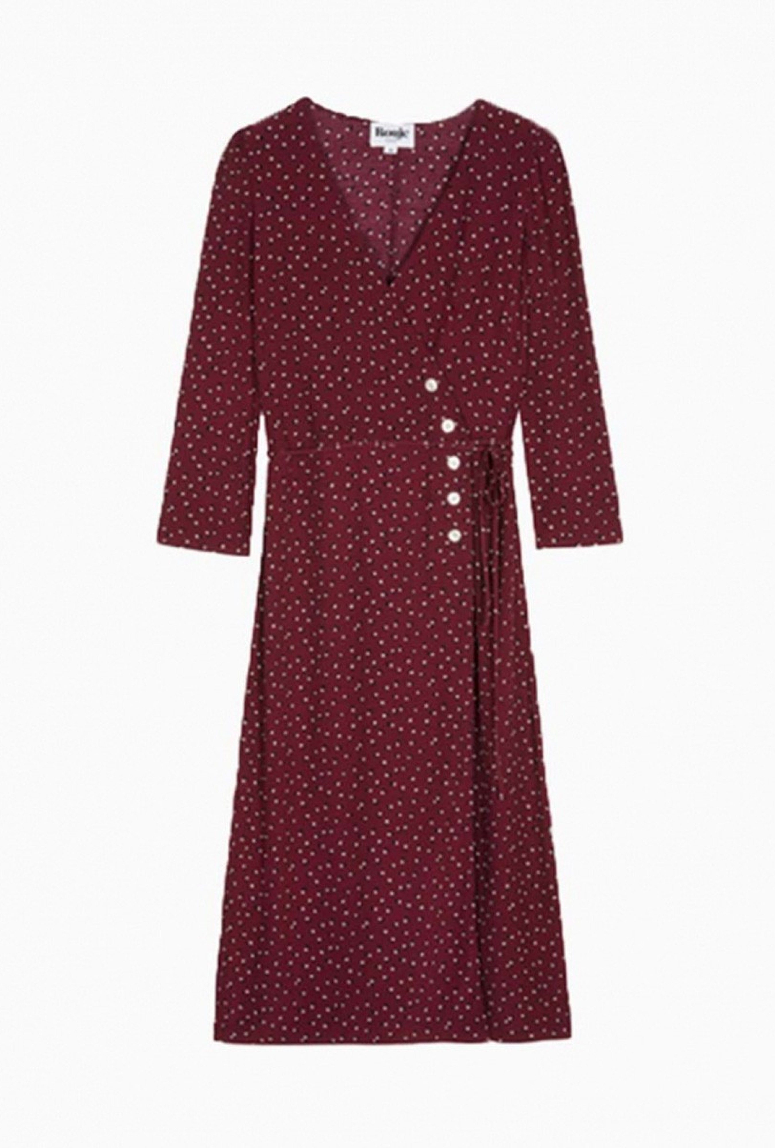 Robe Gabin Bordeaux-Exclusivité web