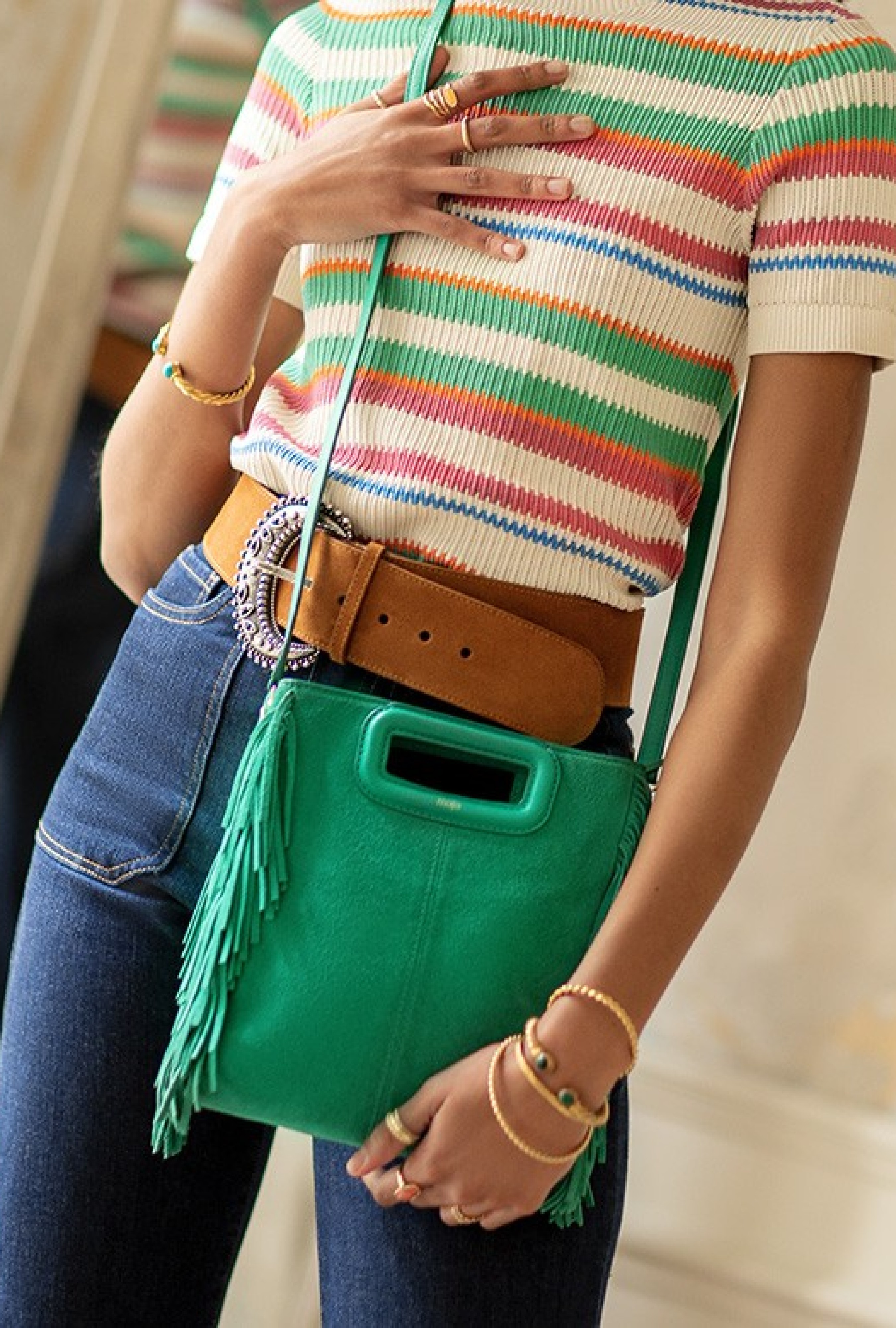 Sac M émeraude