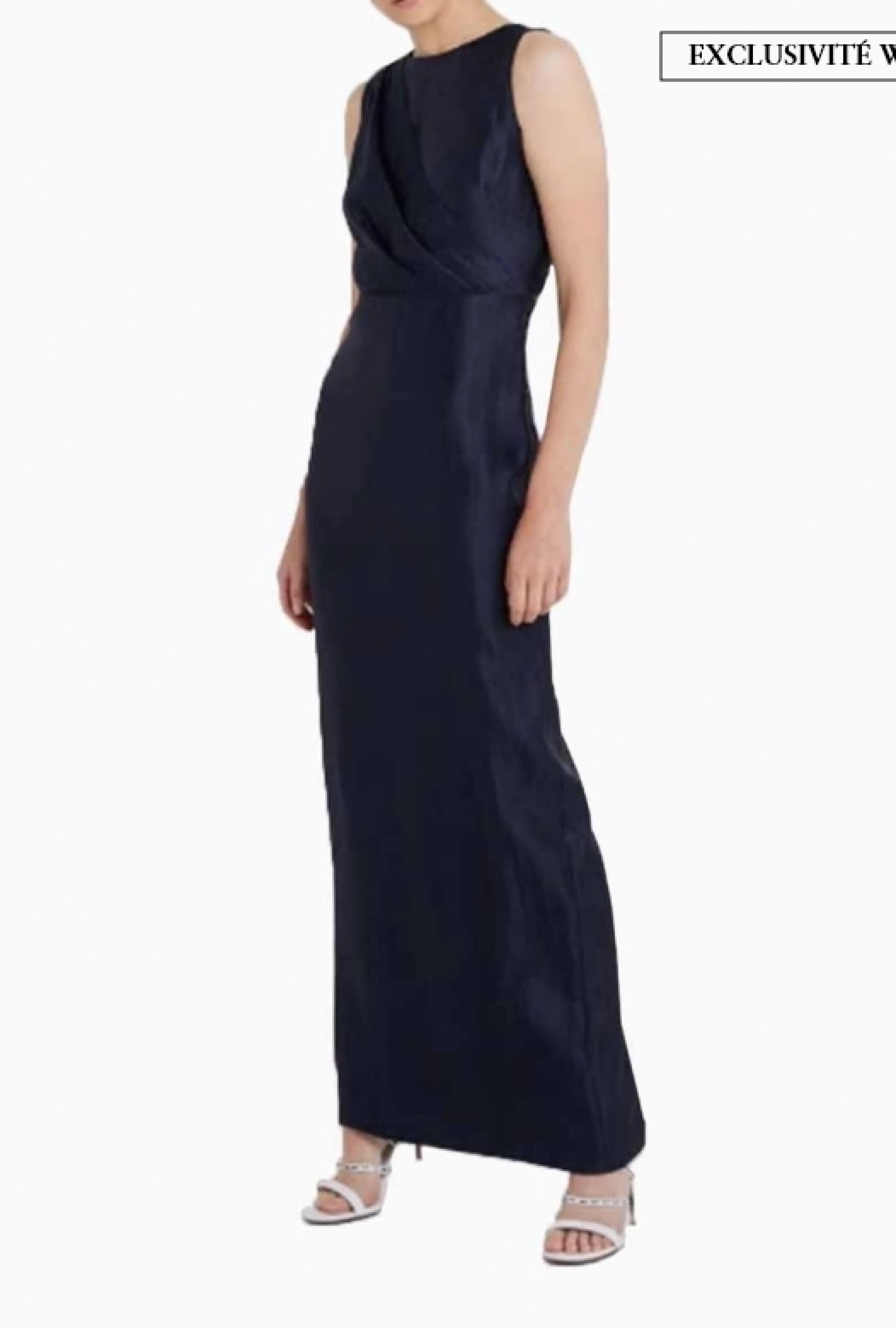 Robe foil Bertillia Bleu