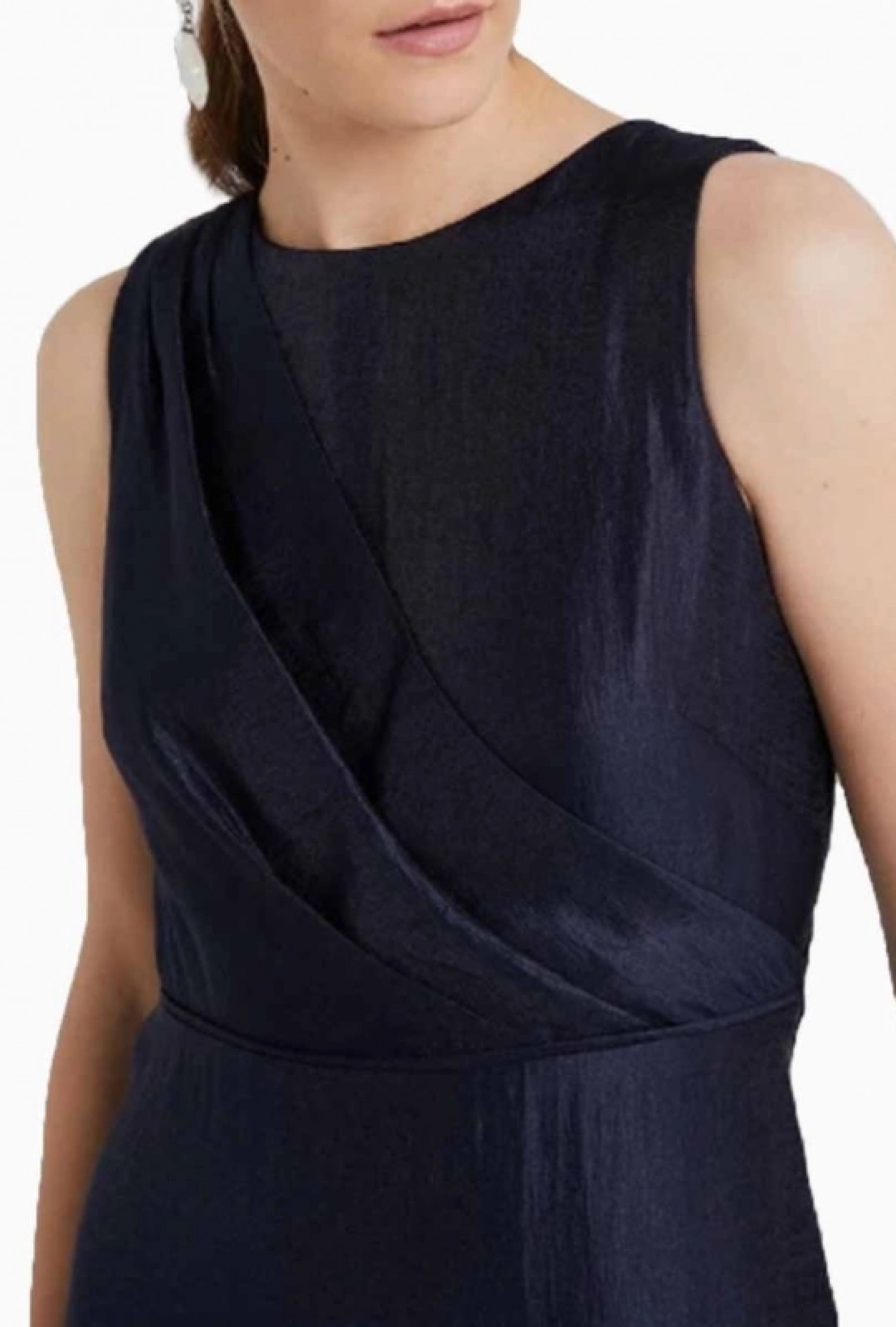 Robe foil Bertillia Bleu