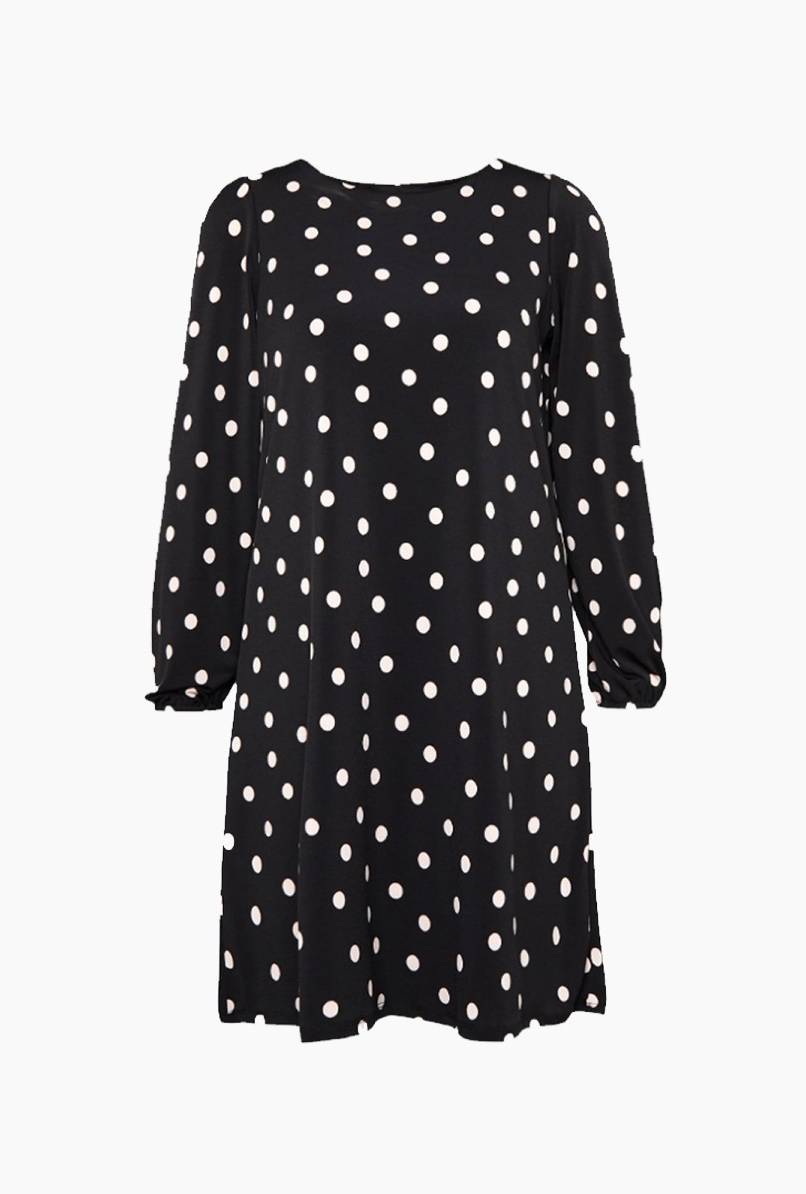 Robe Polka Dot Black & White