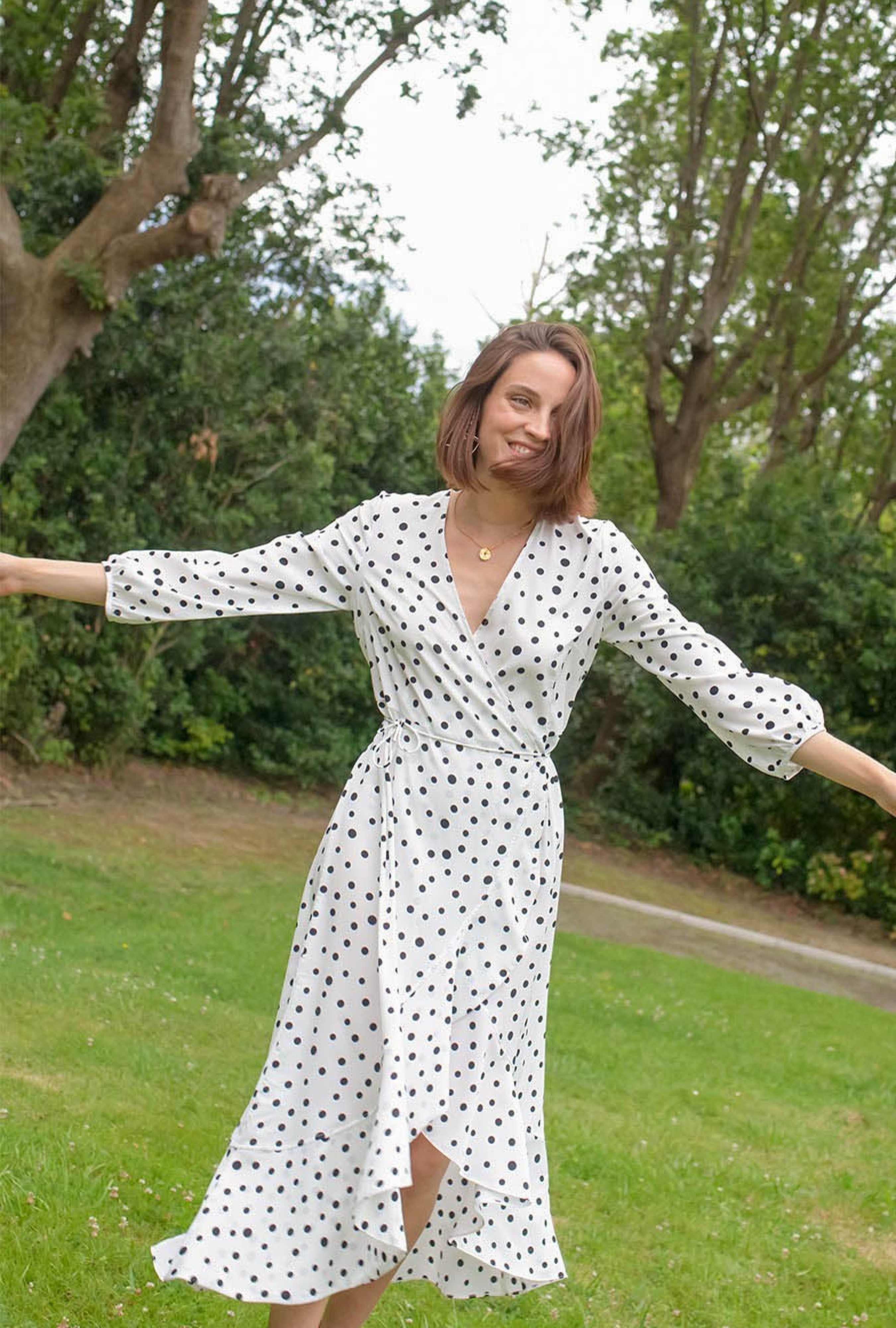 Robe Henna White-Exclusivité web