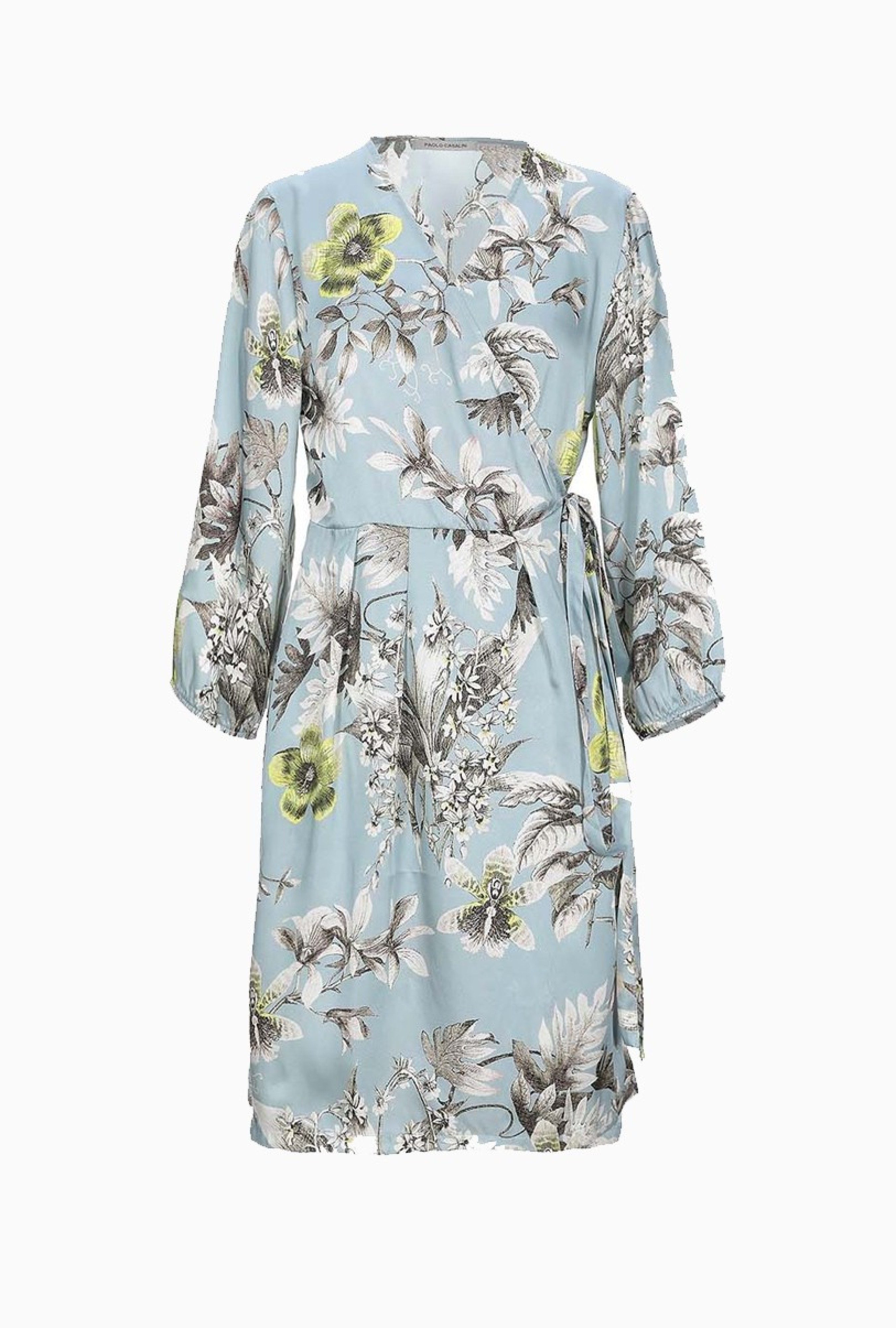 Robe Bleu Floral