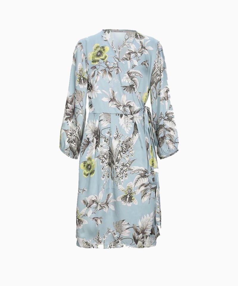 Robe Paolo Casalini Bleu Floral