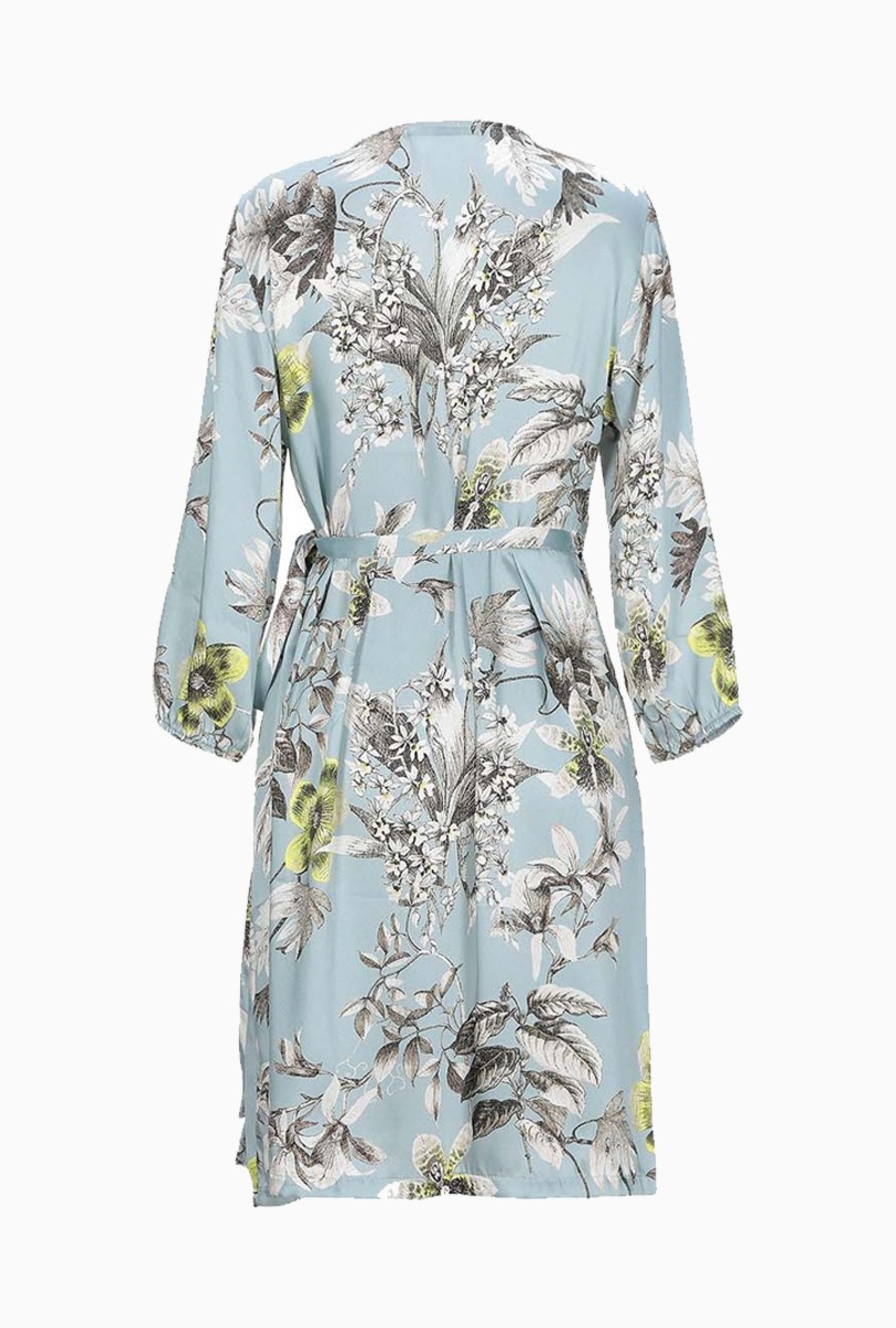 Robe Bleu Floral