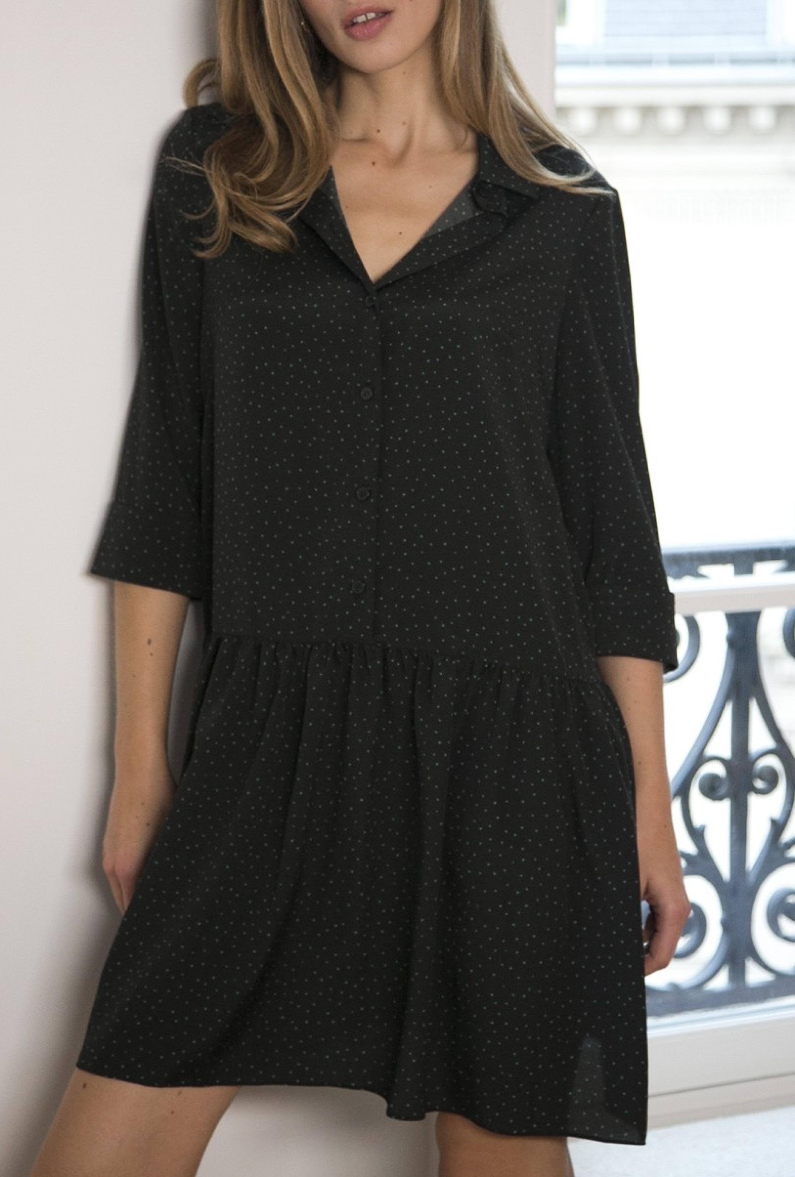 Robe Carla Noire-Exclusivité web