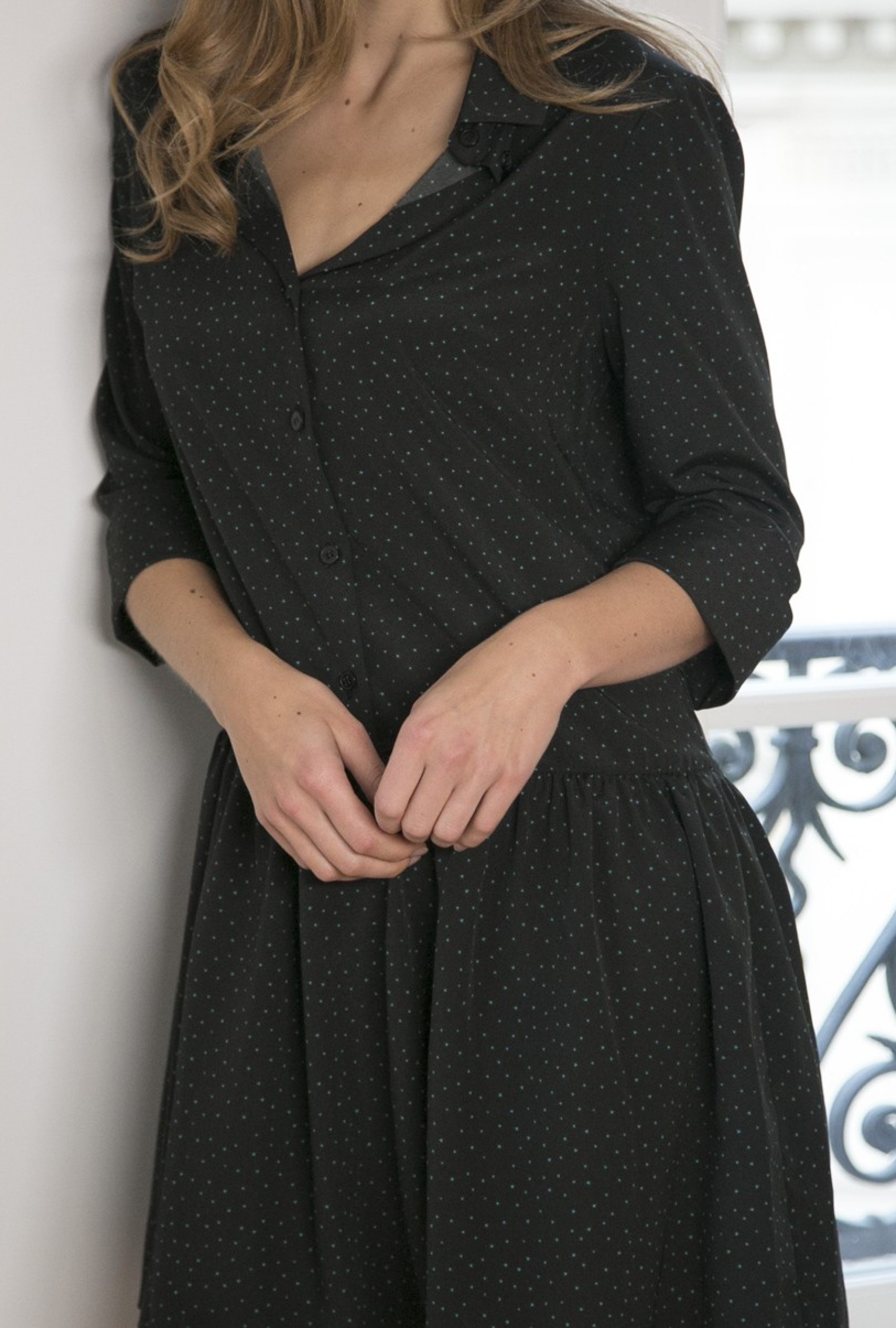 Robe Carla Noire-Exclusivité web