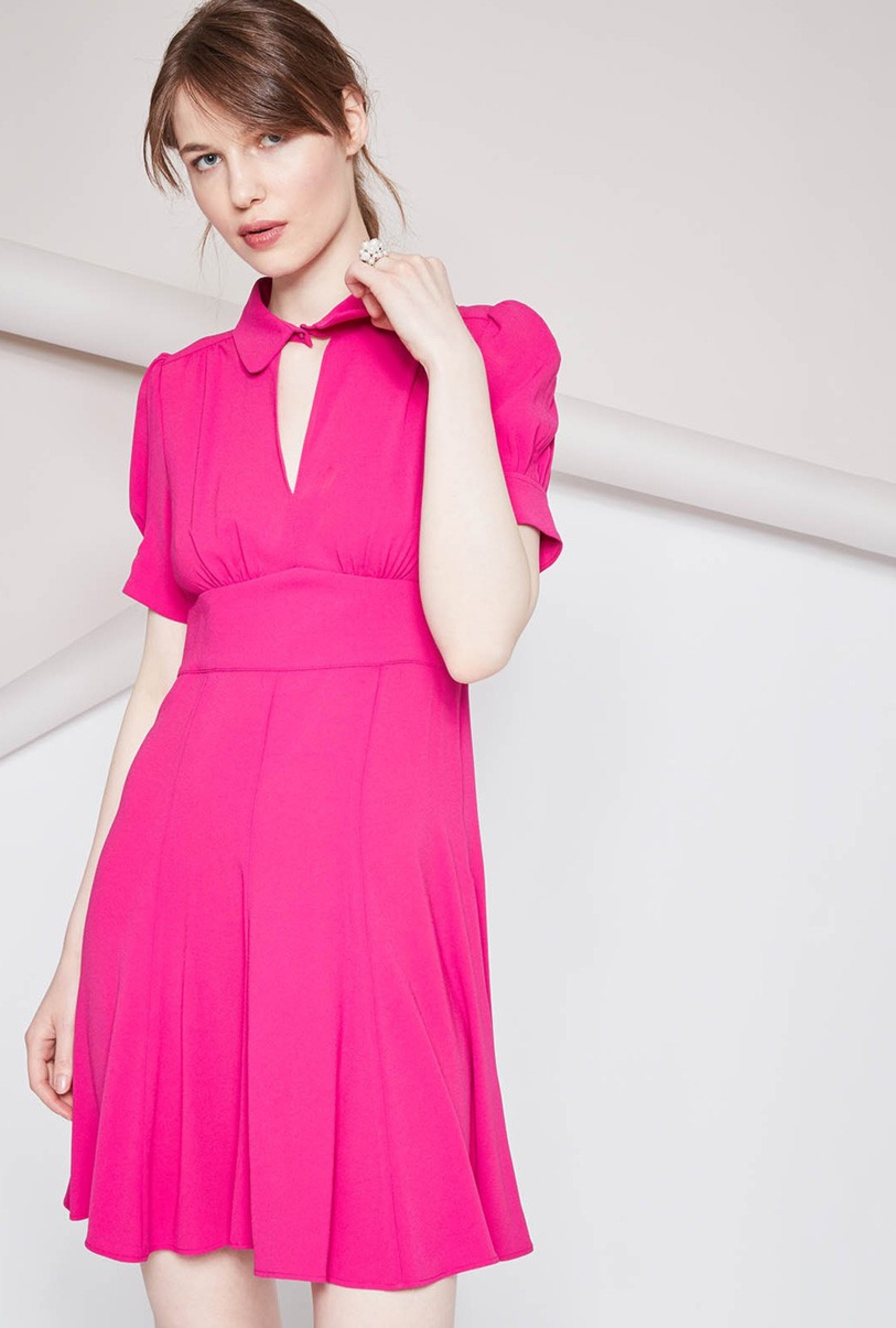 Robe Cécile Fuchsia-Exclusivité web