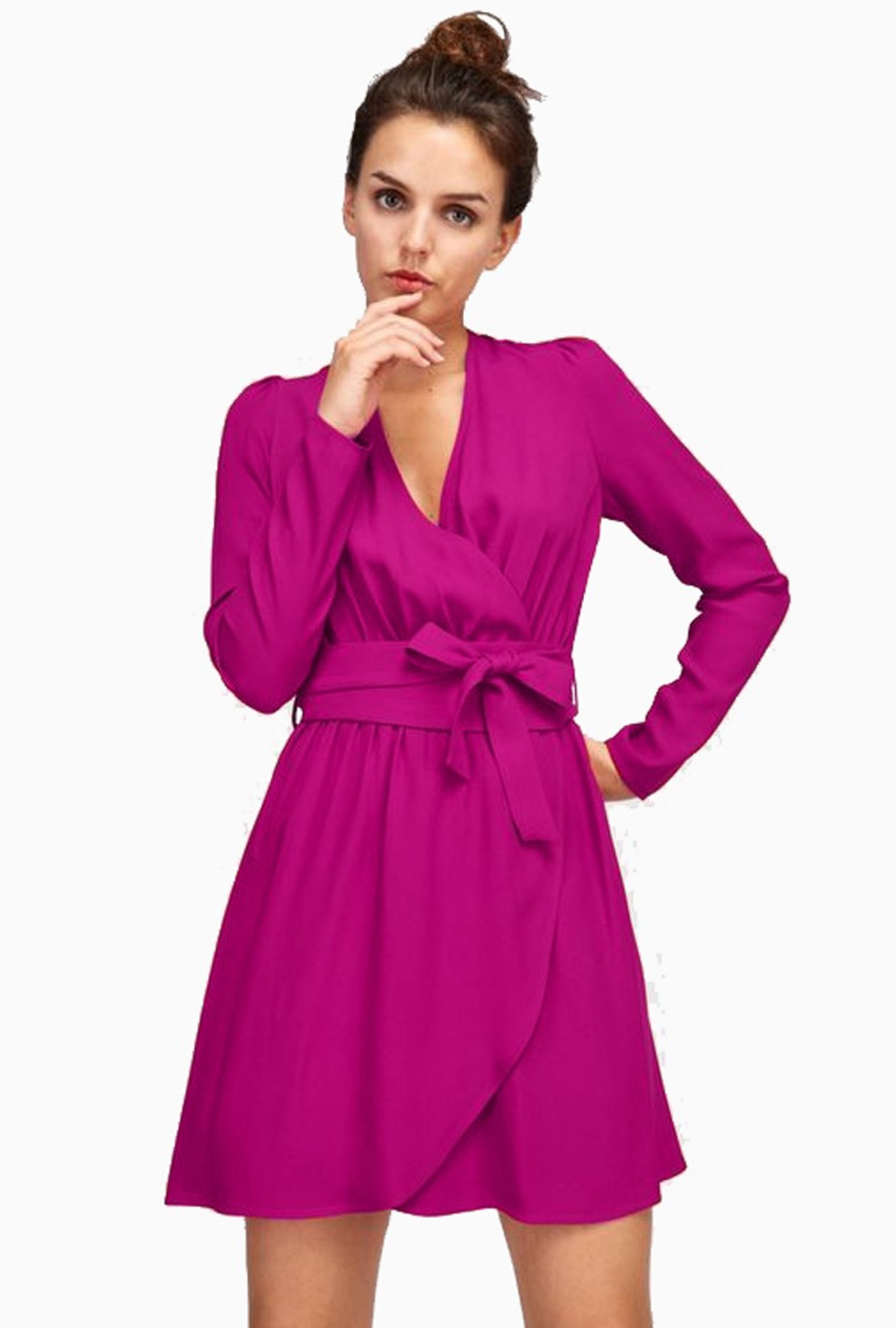Robe Noémie Fuchsia
