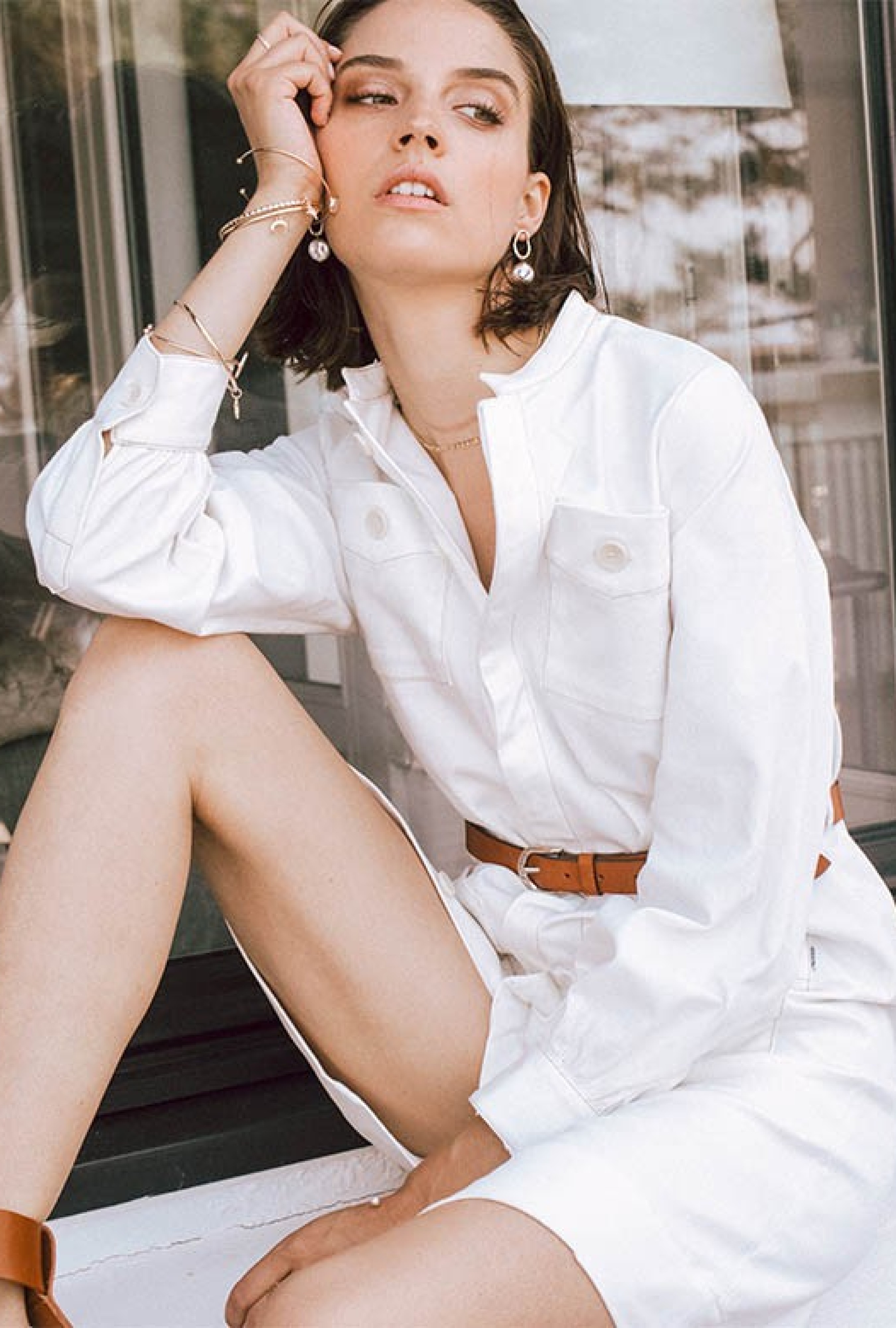 Robe Focus Craie-Exclusivité web