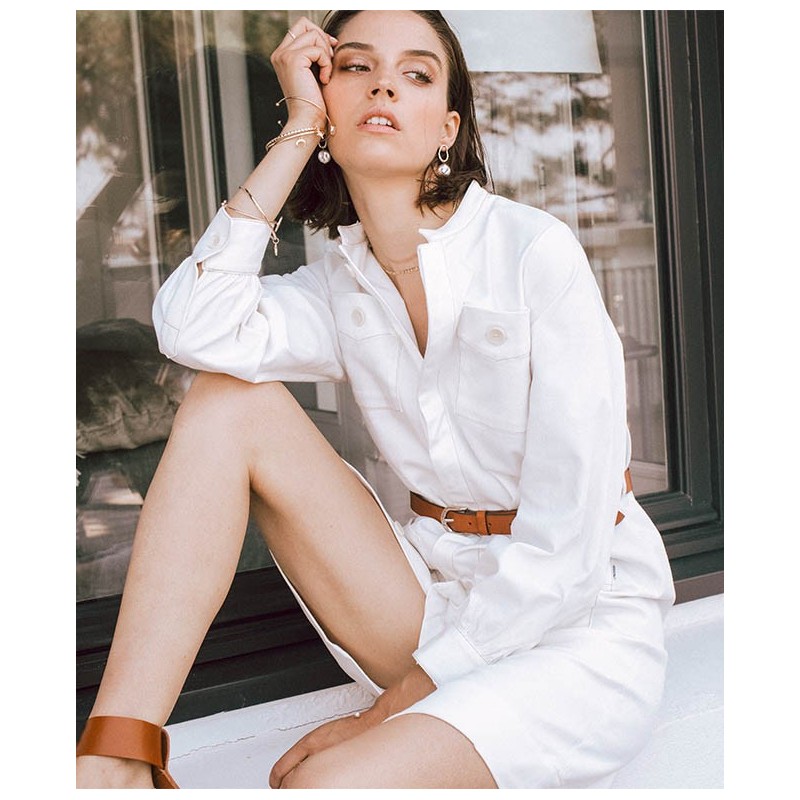 Robe Focus Craie-Exclusivité web