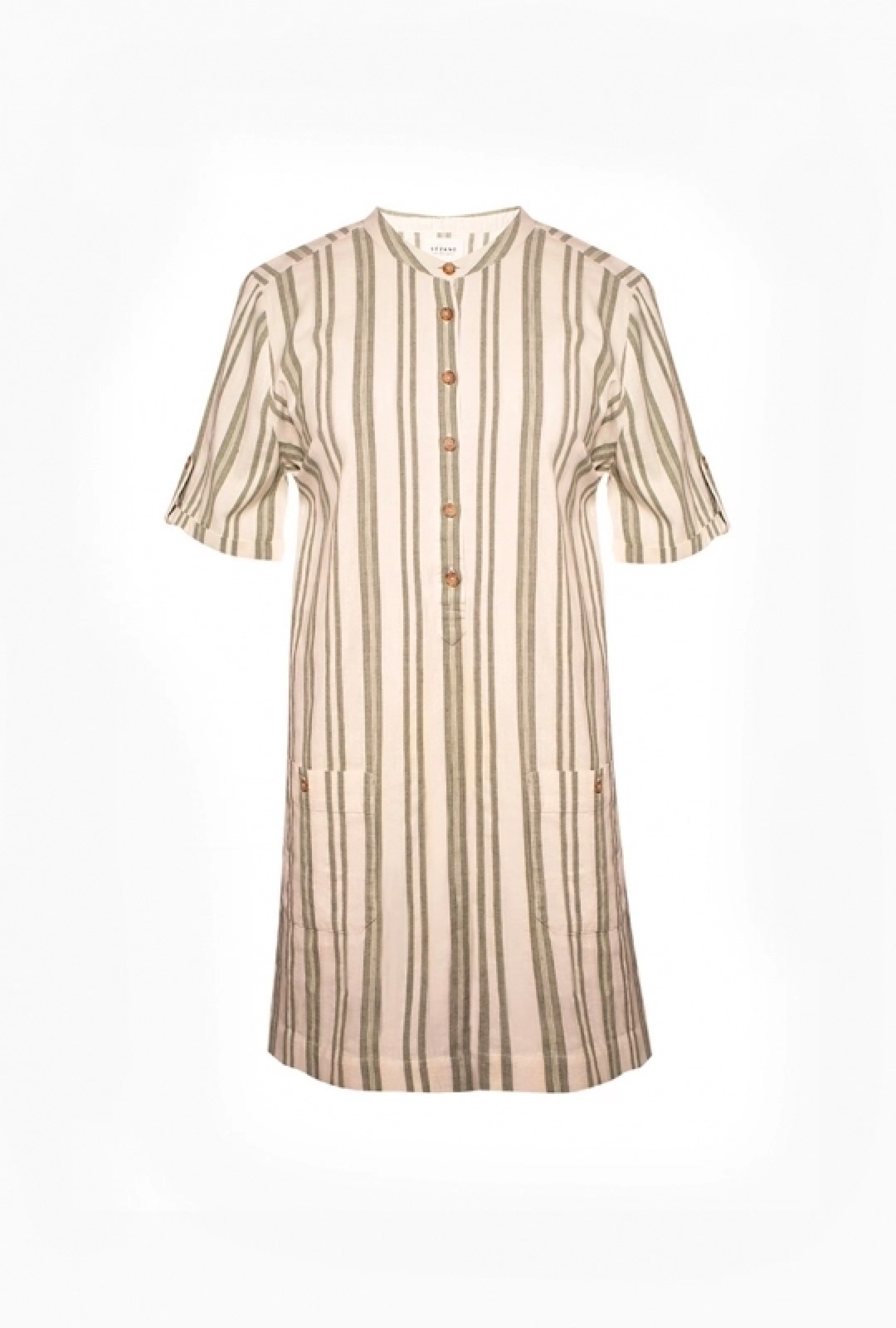 Robe Zoé Kaki-Exclusivité web