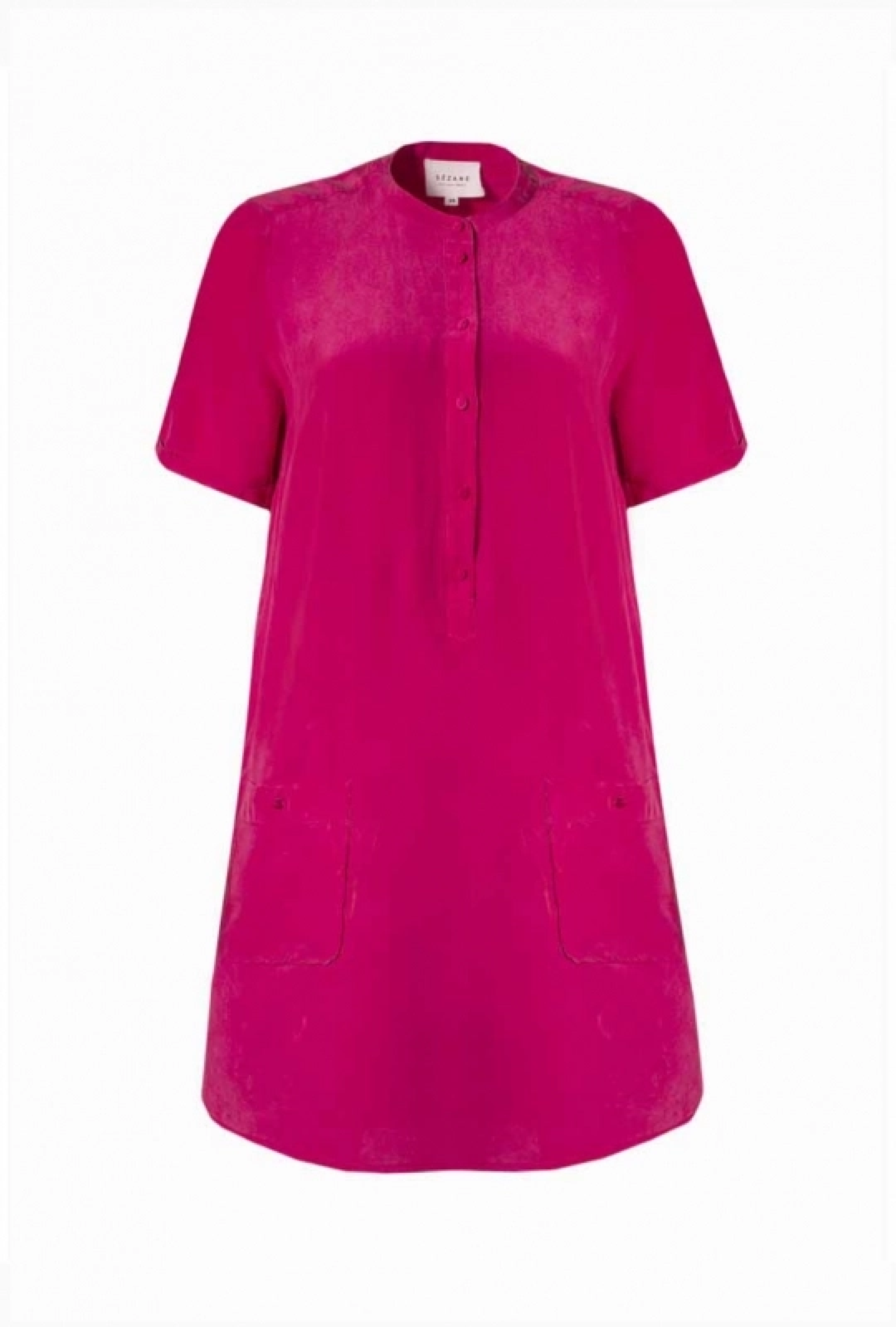 Robe Zoé Fuchsia-Exclusivité web