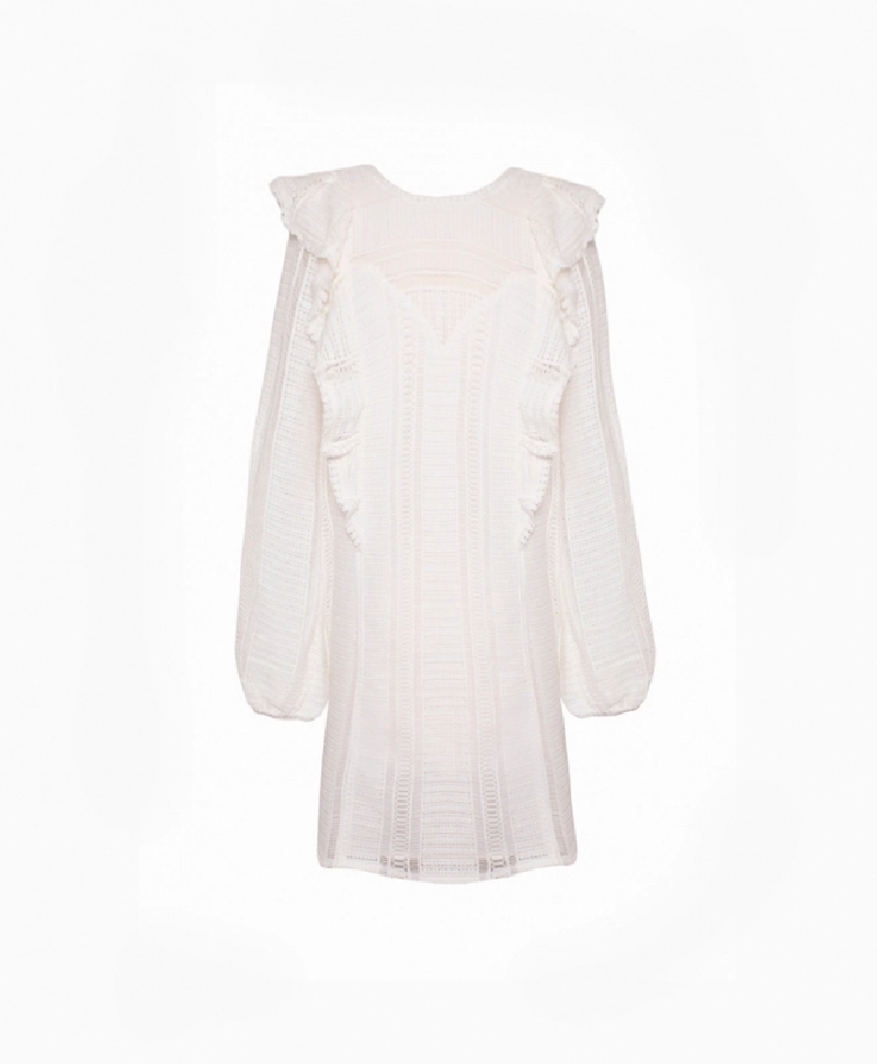 Robe Diana Ecru-Exclusivité web