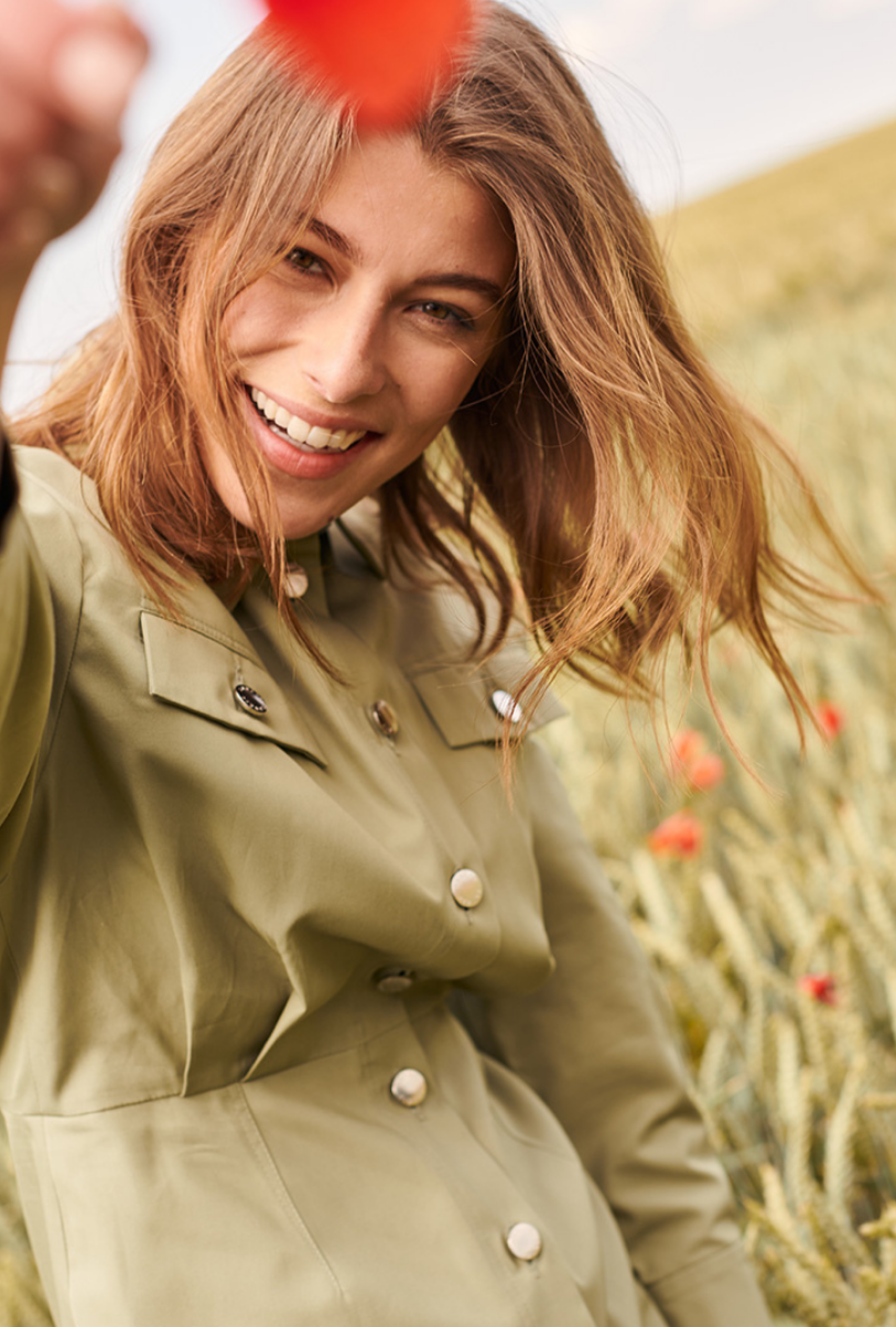 Robe Saharienne green