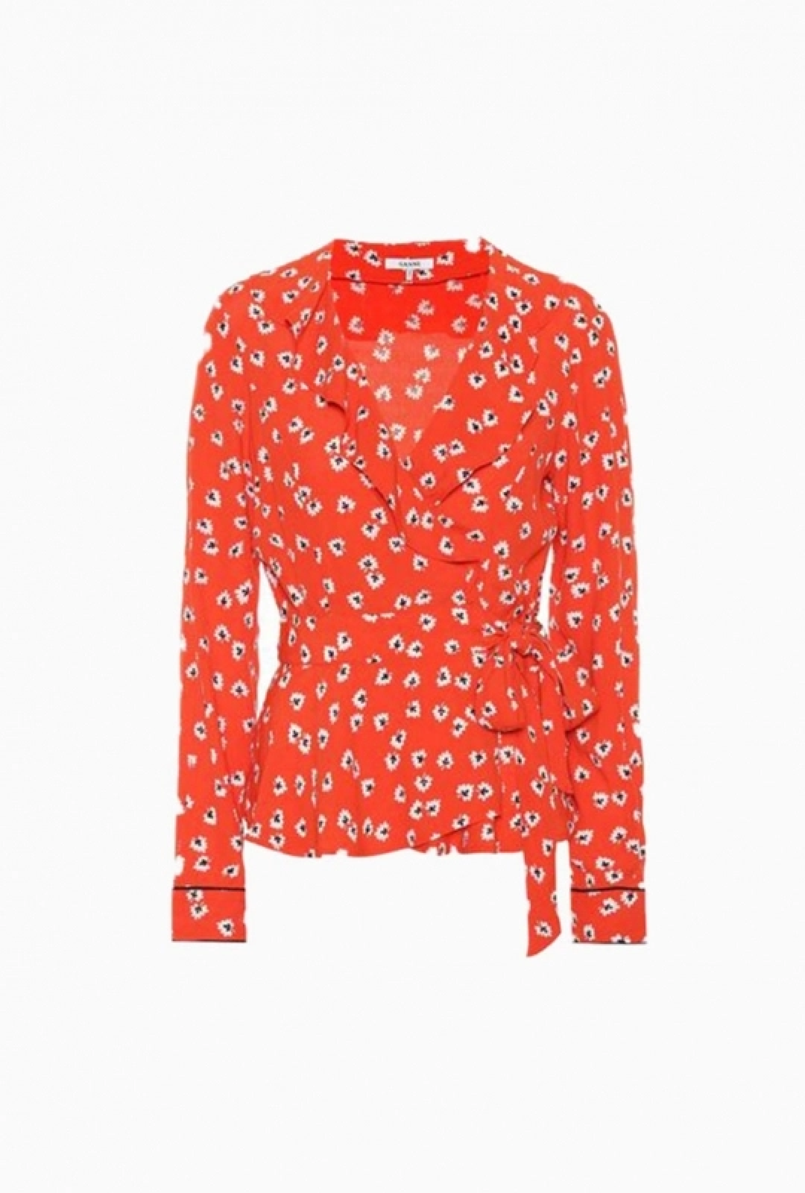 Top Cache-Coeur rouge