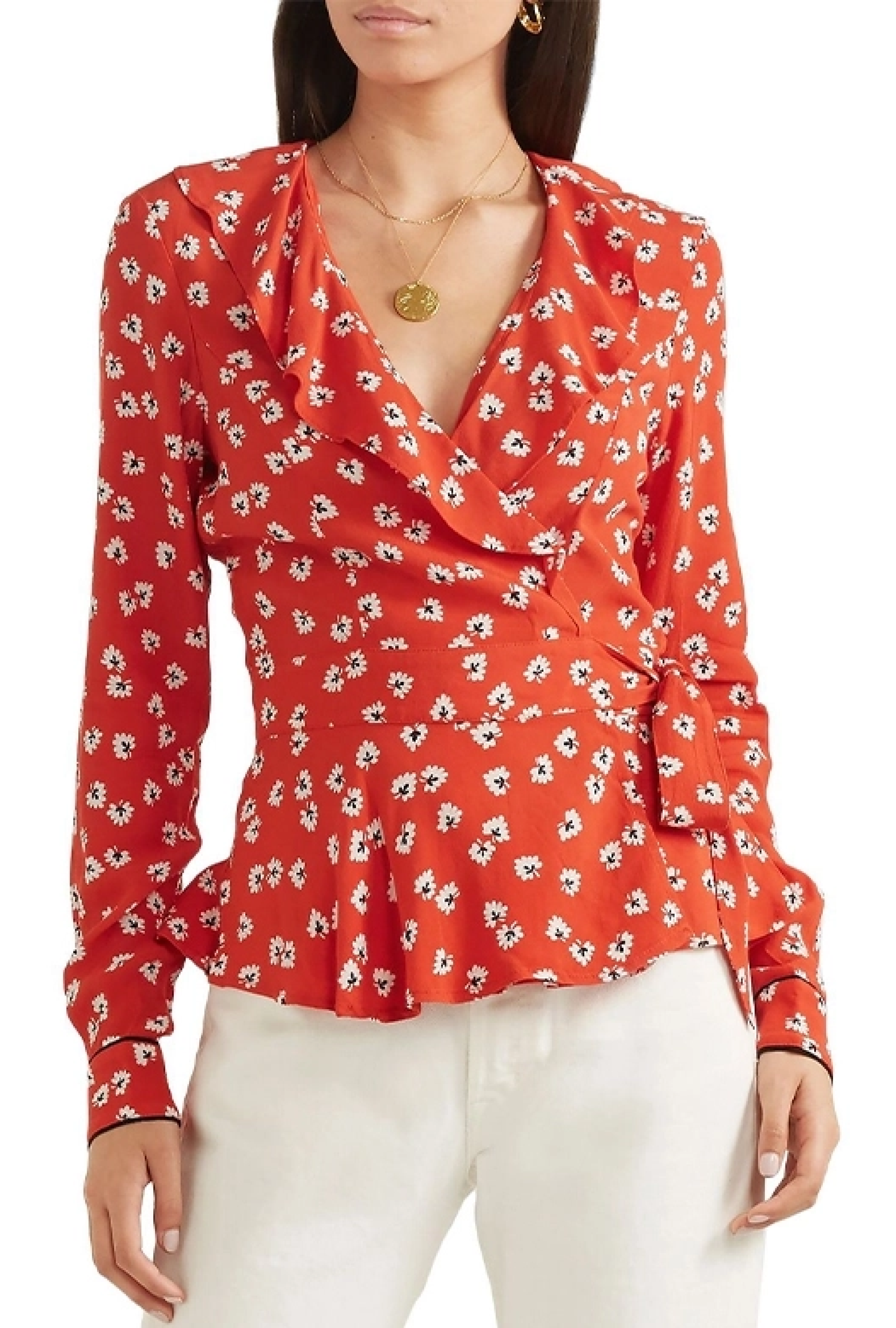 Top Cache-Coeur rouge