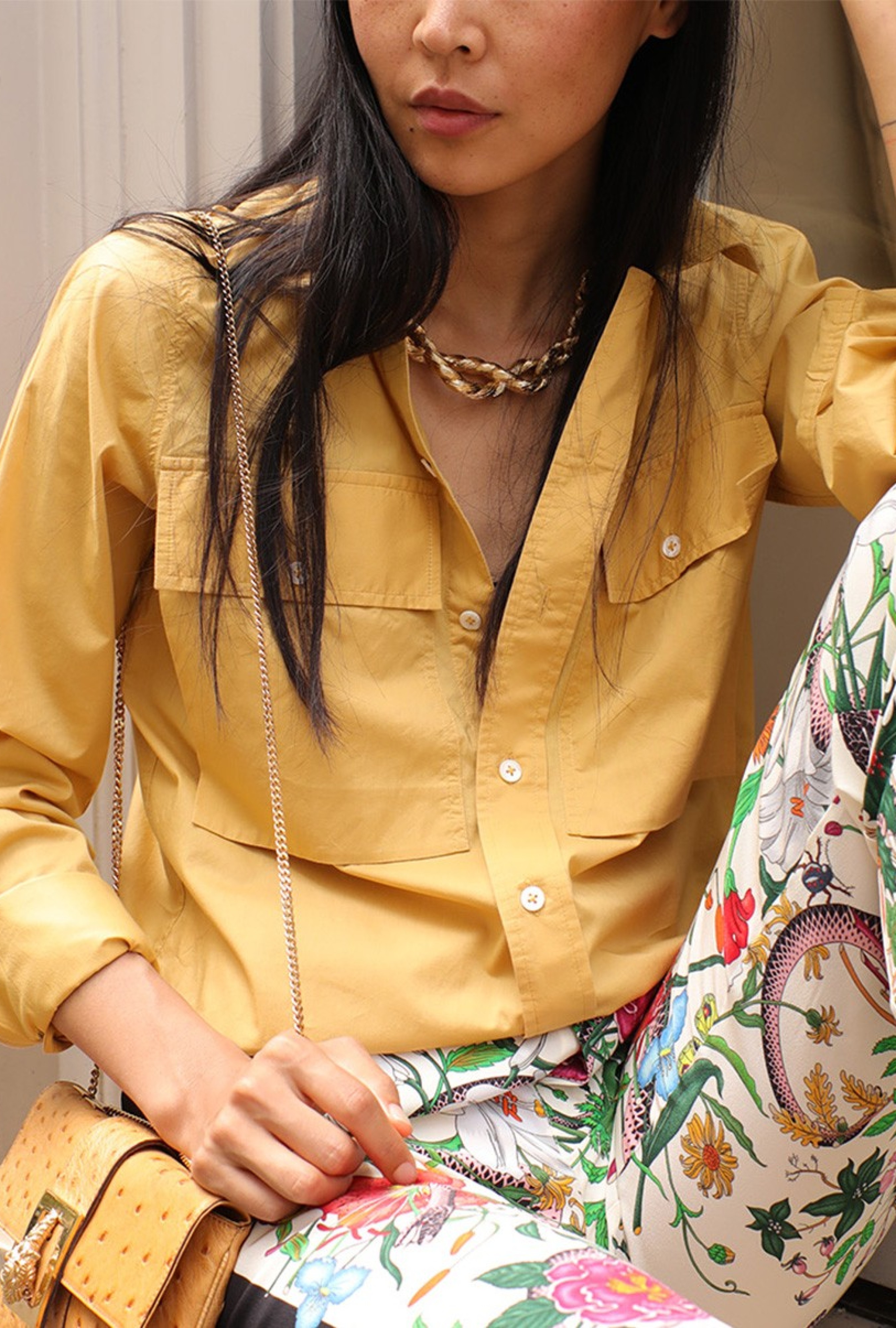 Chemise Safra Yellow