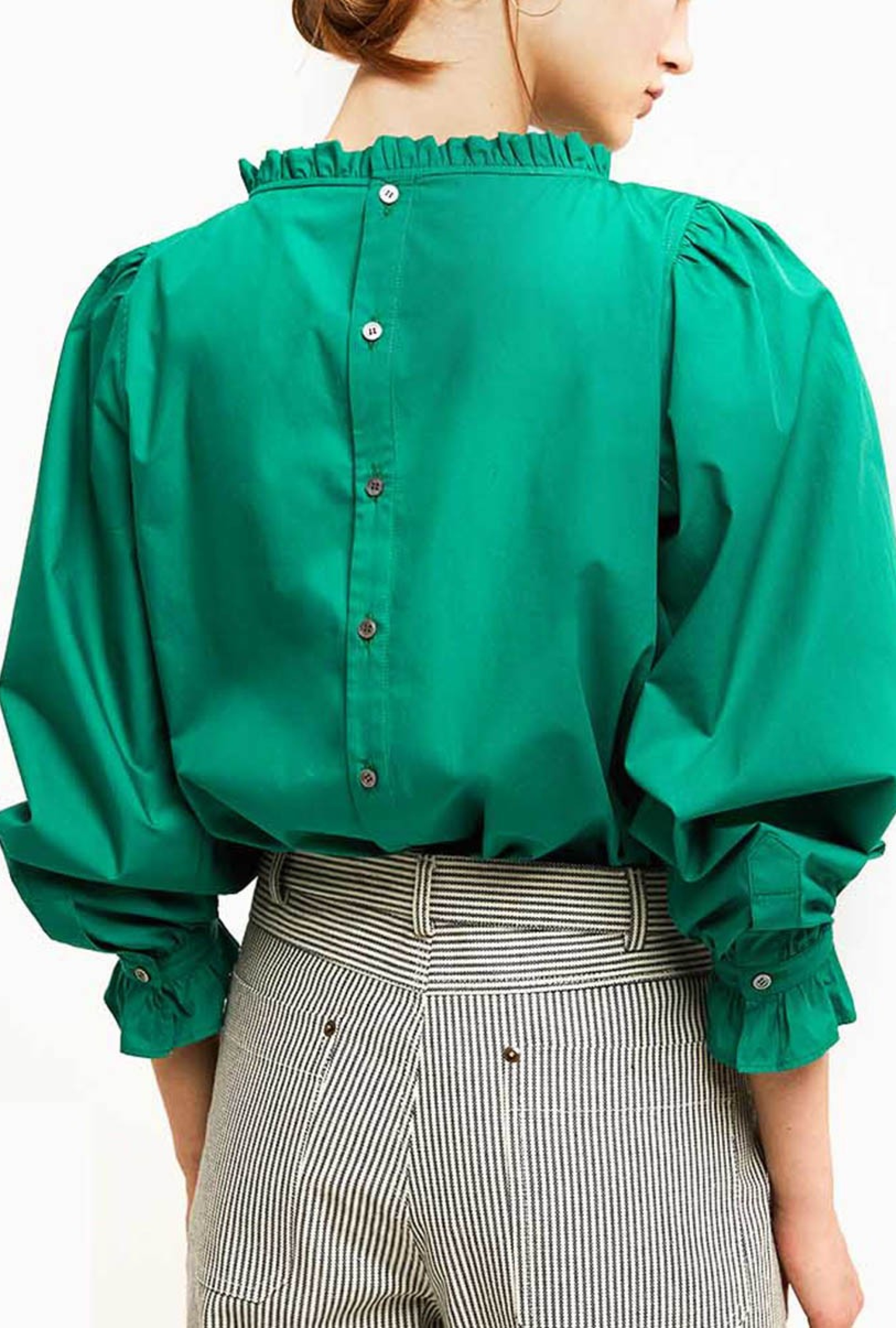 Chemise Flore Verte