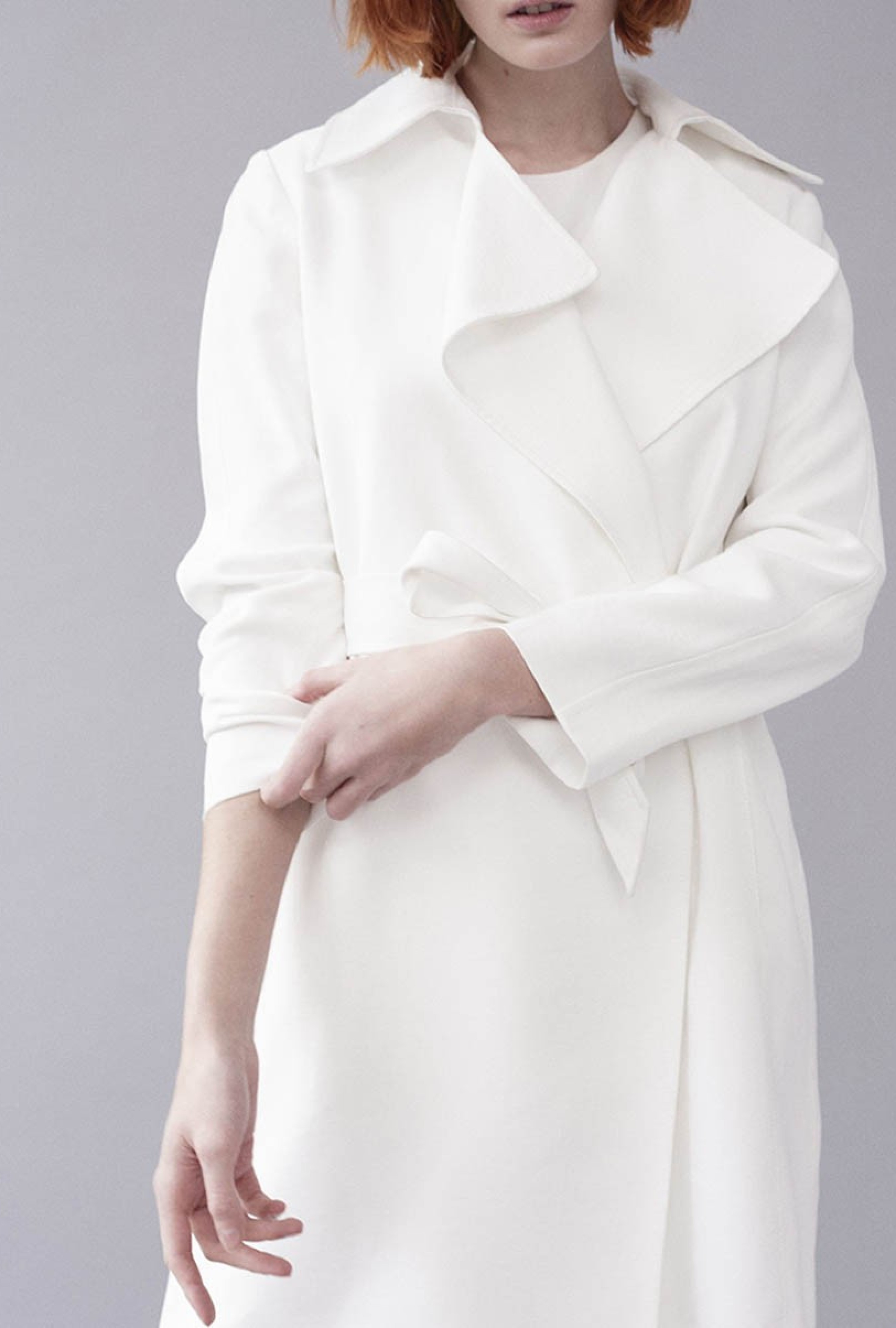 Trench Elila Blanc