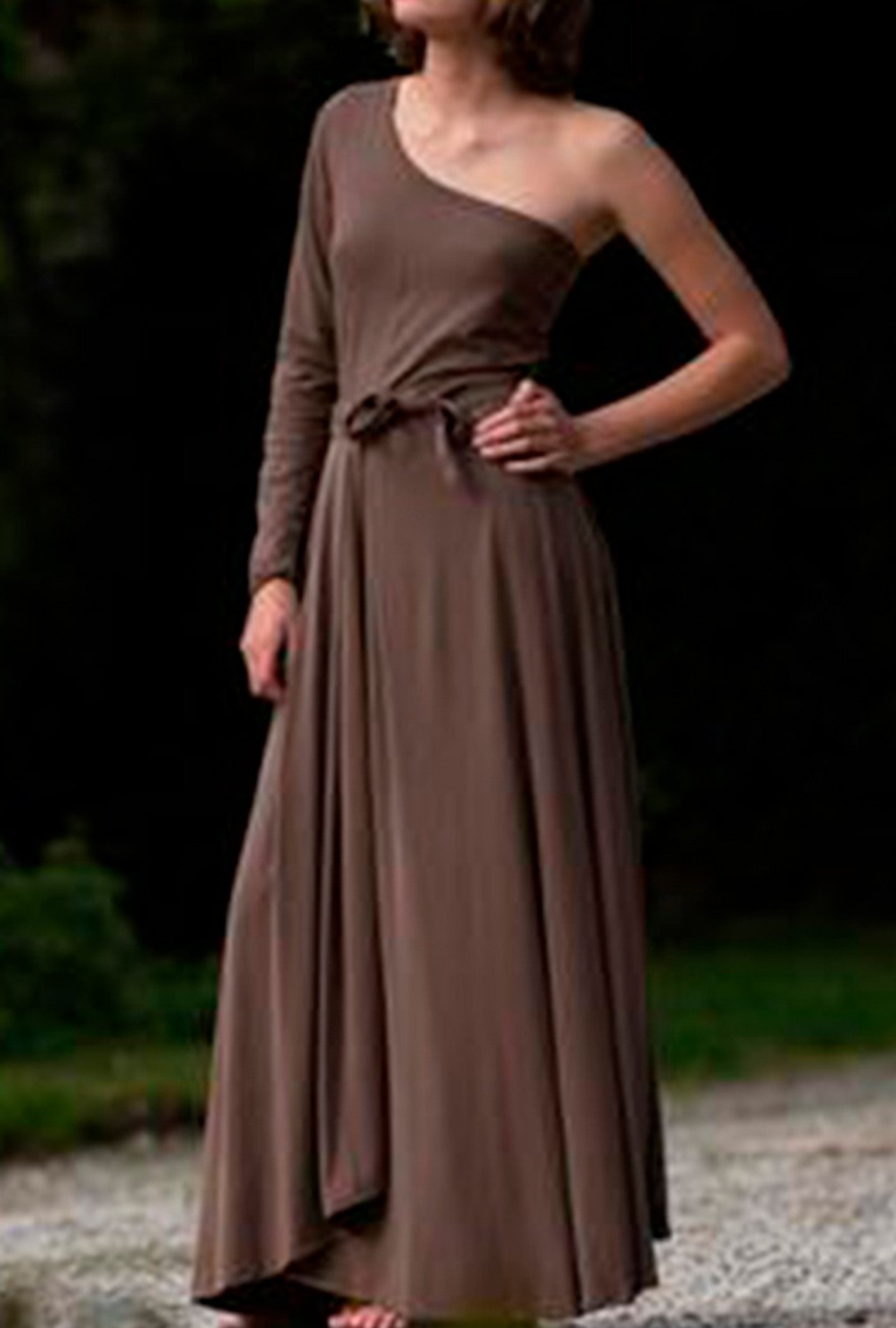 Jupe Smith Marron Glace