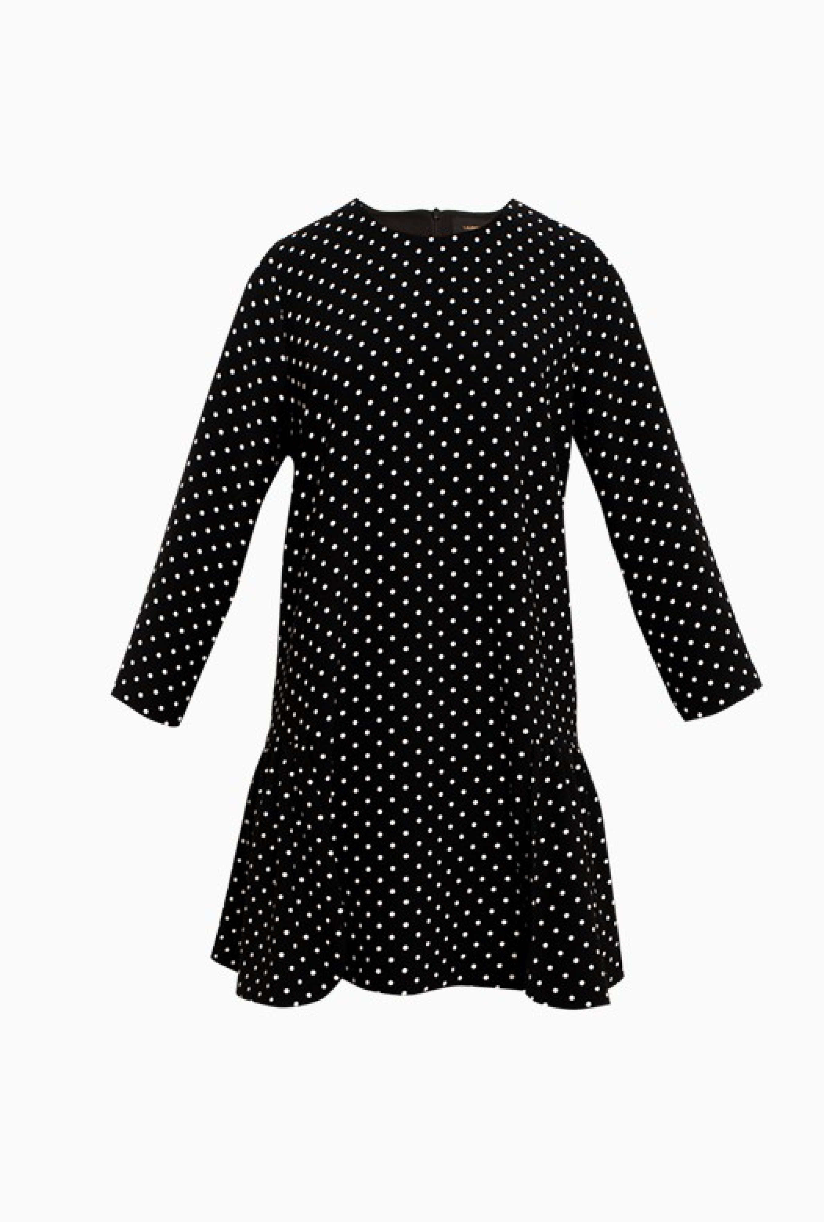 Robe Polka Dot Volants