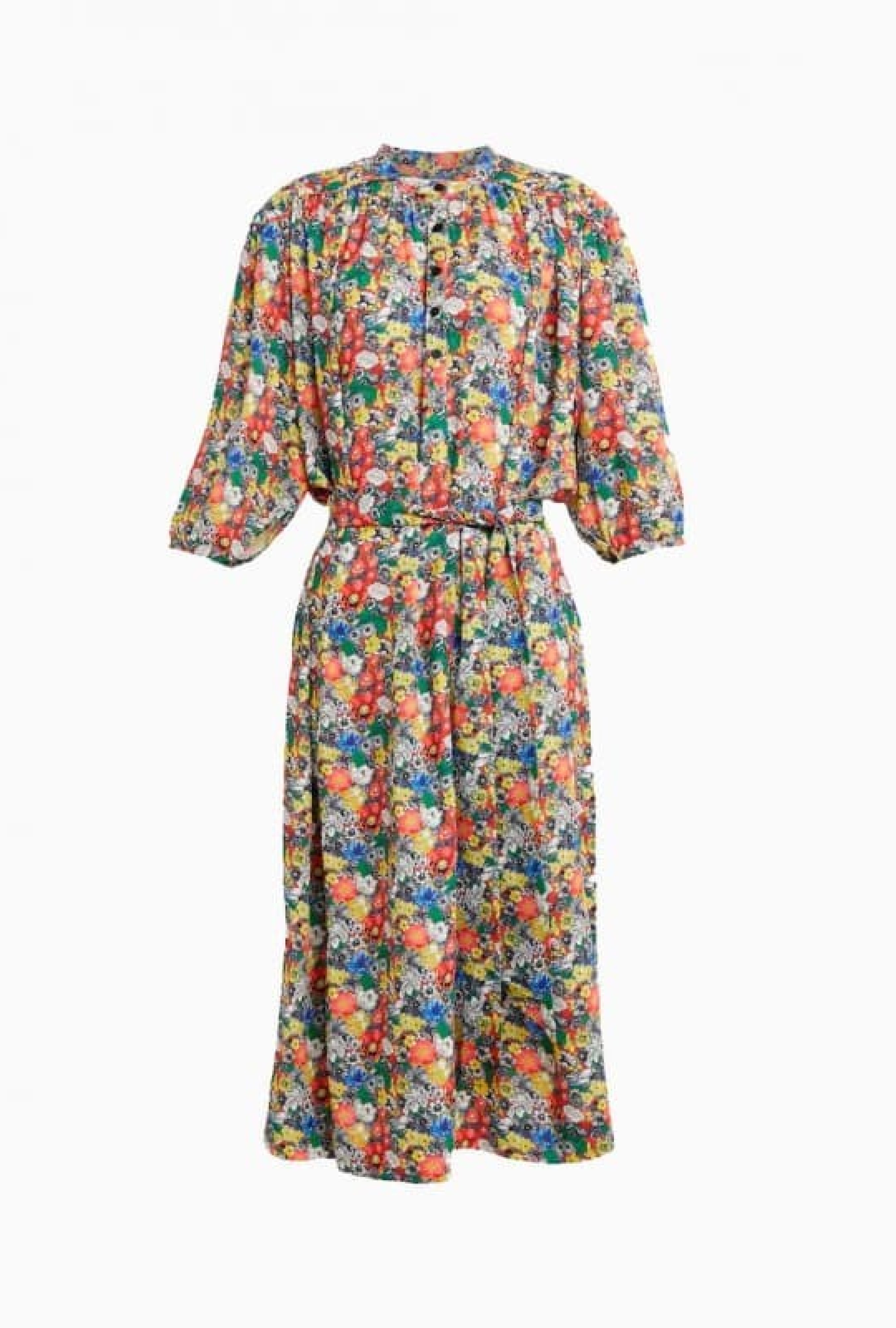 Robe Floral Print Midi