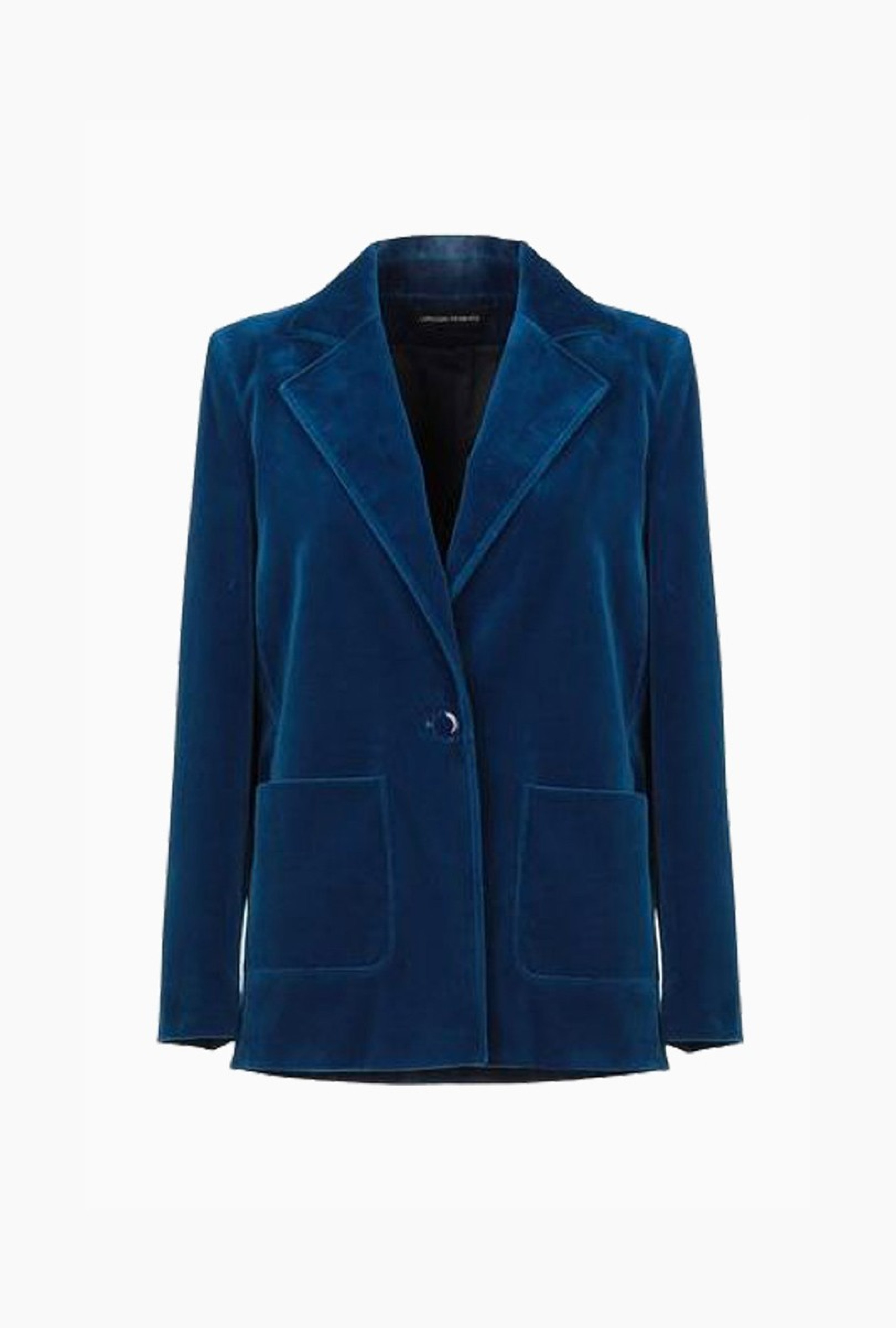 Veste Velours Bleu
