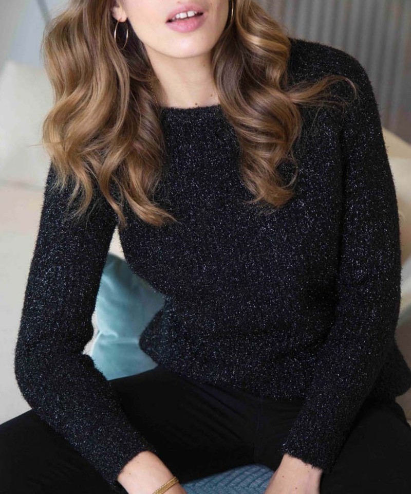 pull Laurence Bras Pasta noir