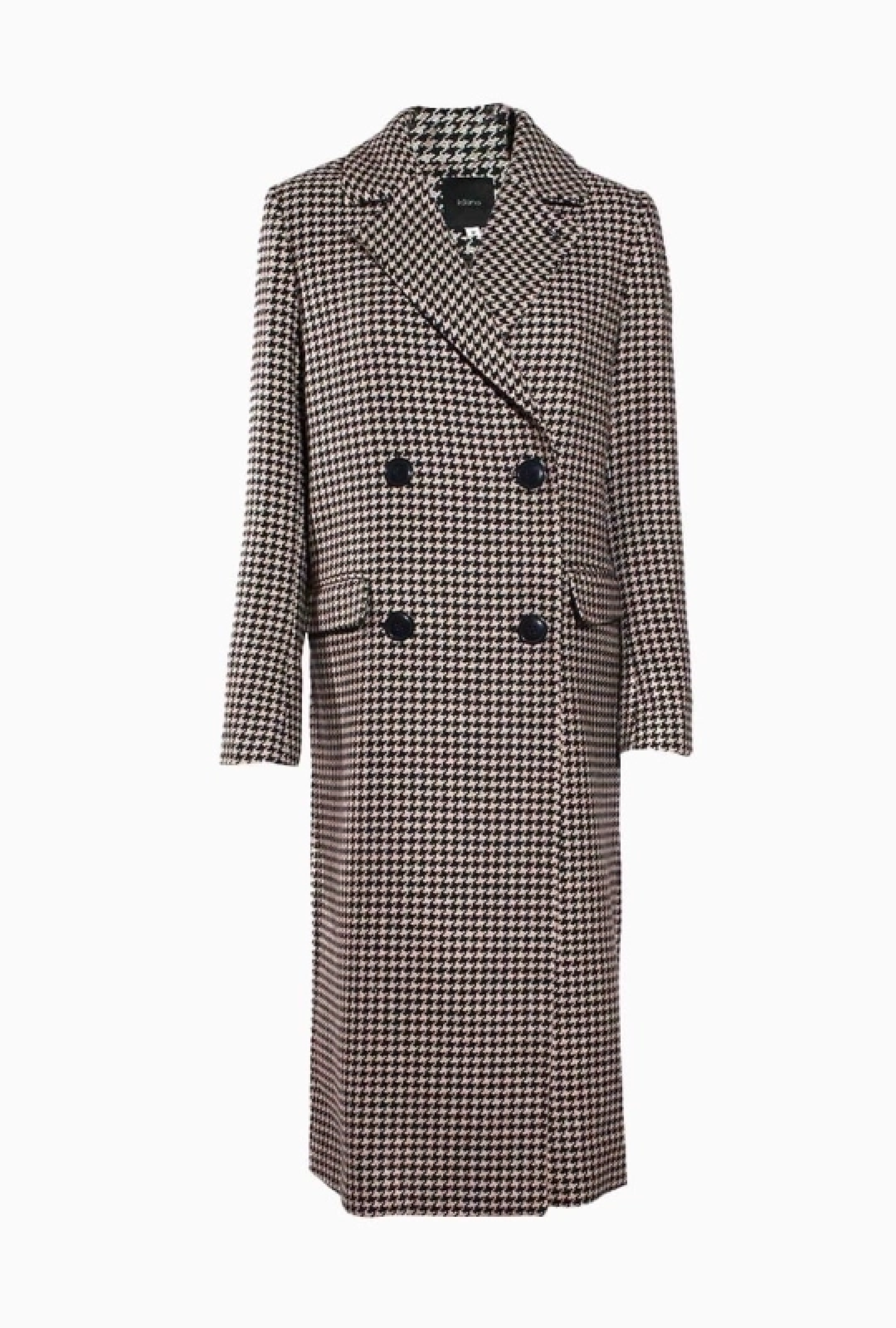 manteau pied de poule