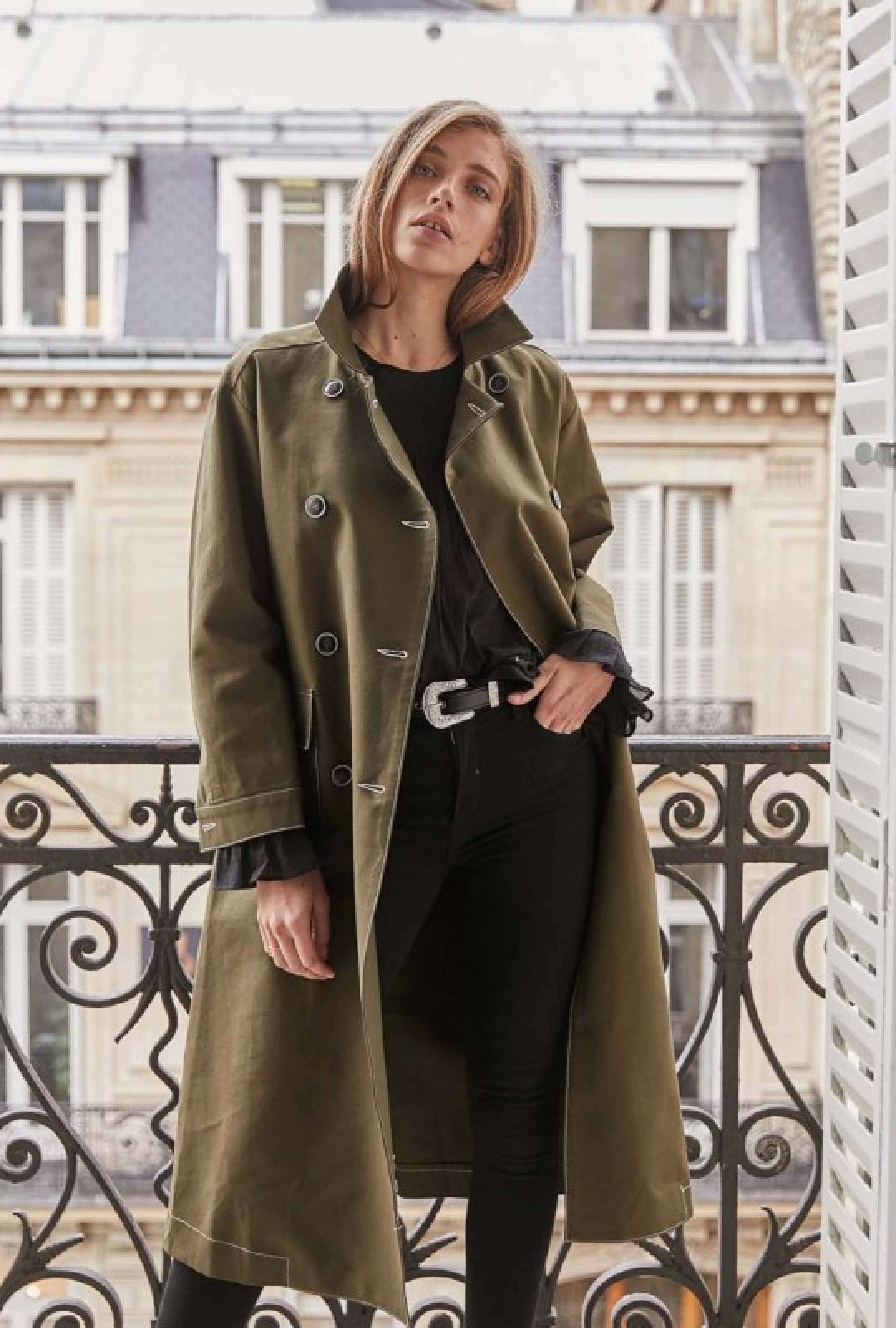 Manteau Olive