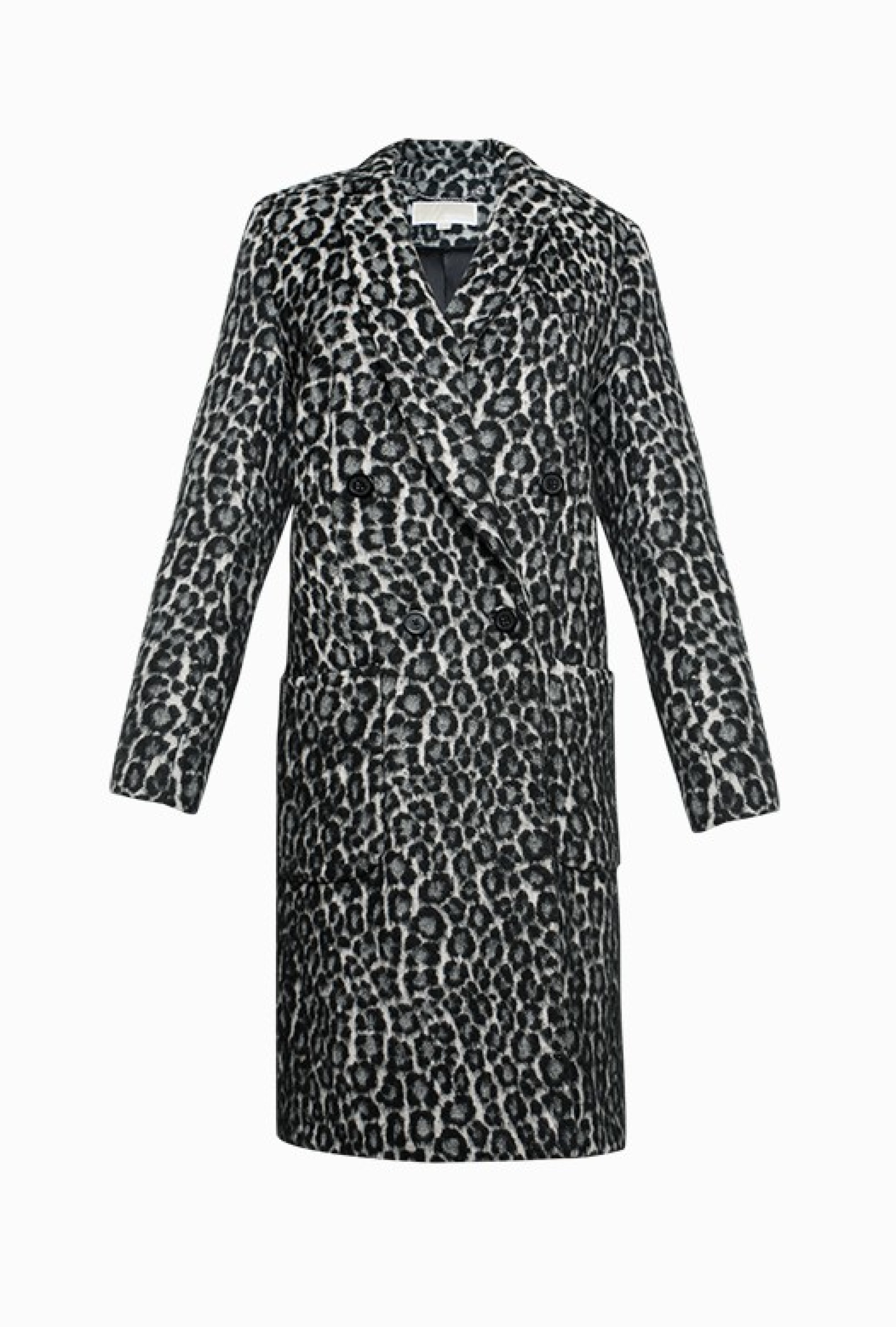 Manteau Jacquard Léopard