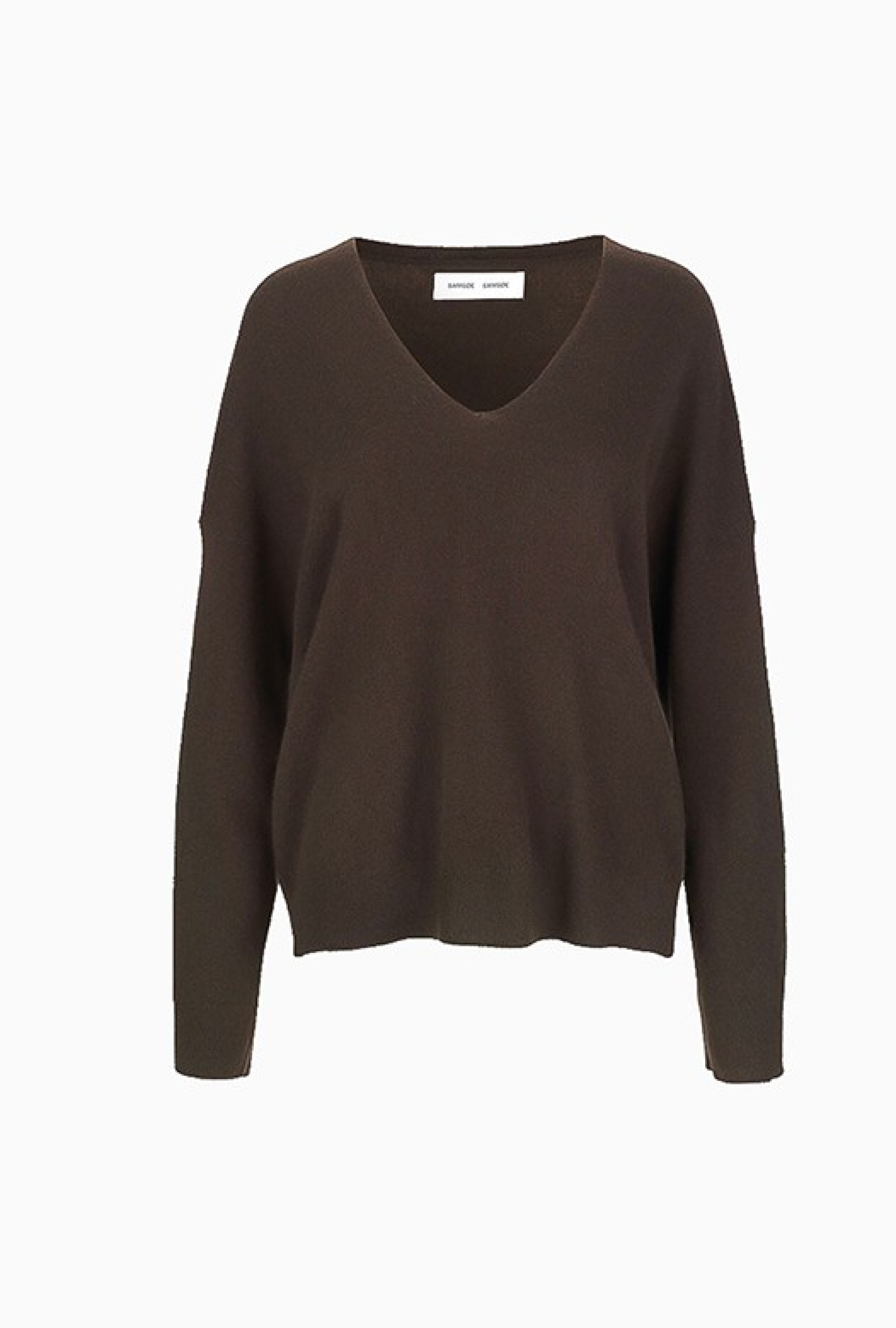 Pull Nola Cachemire Marron Foncé
