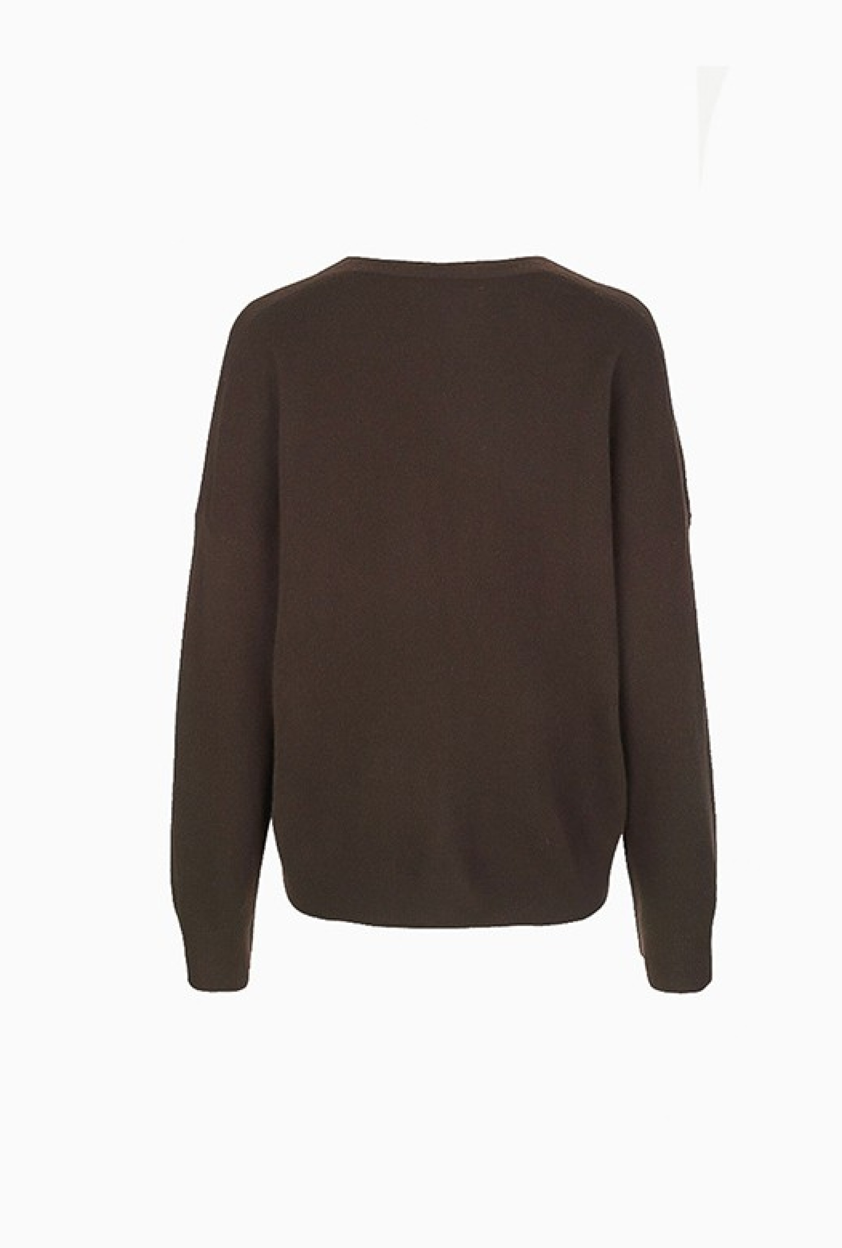 Pull Nola Cachemire Marron Foncé